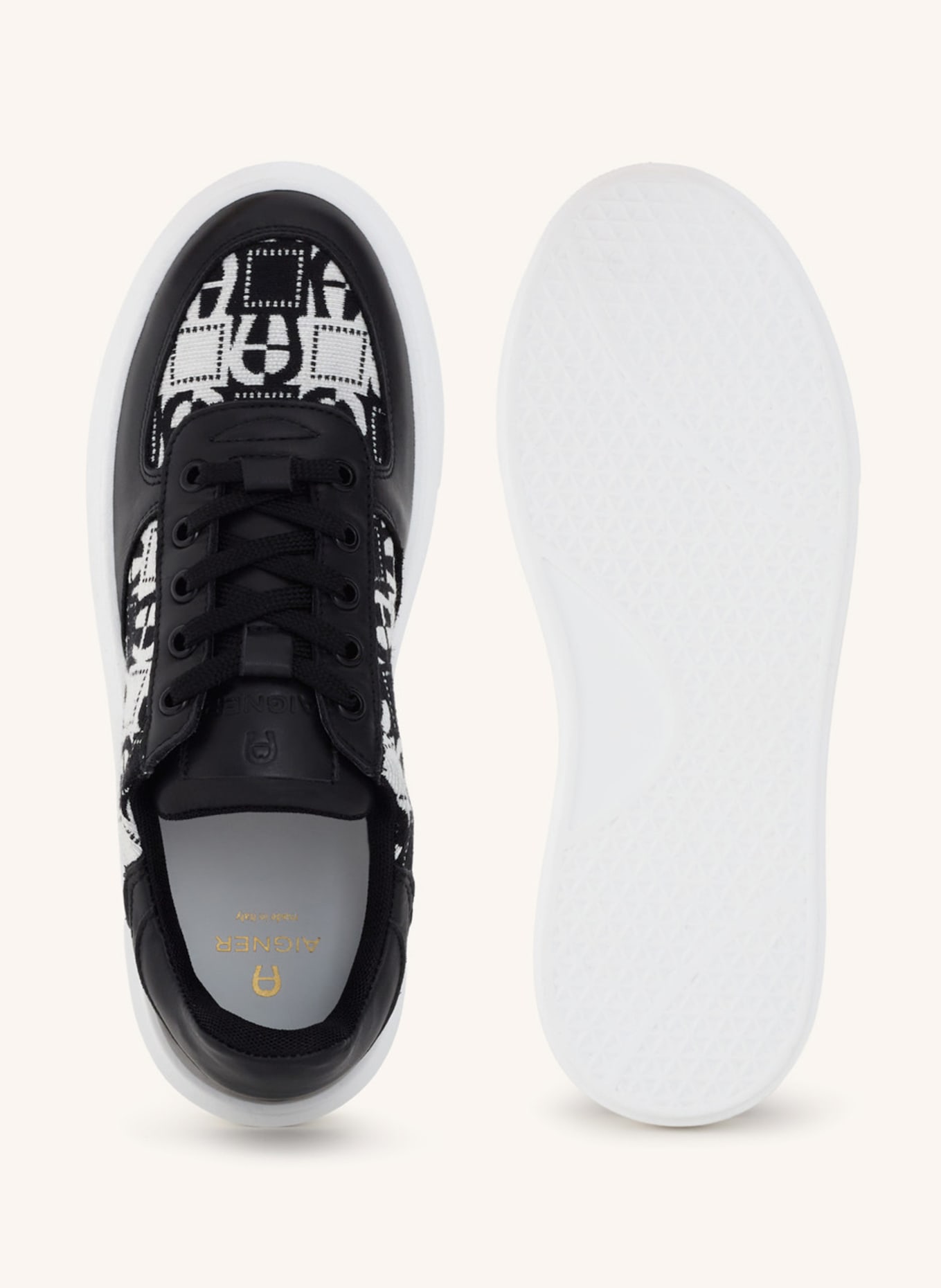 AIGNER sneaker SALLY 4H: SCHWARZ