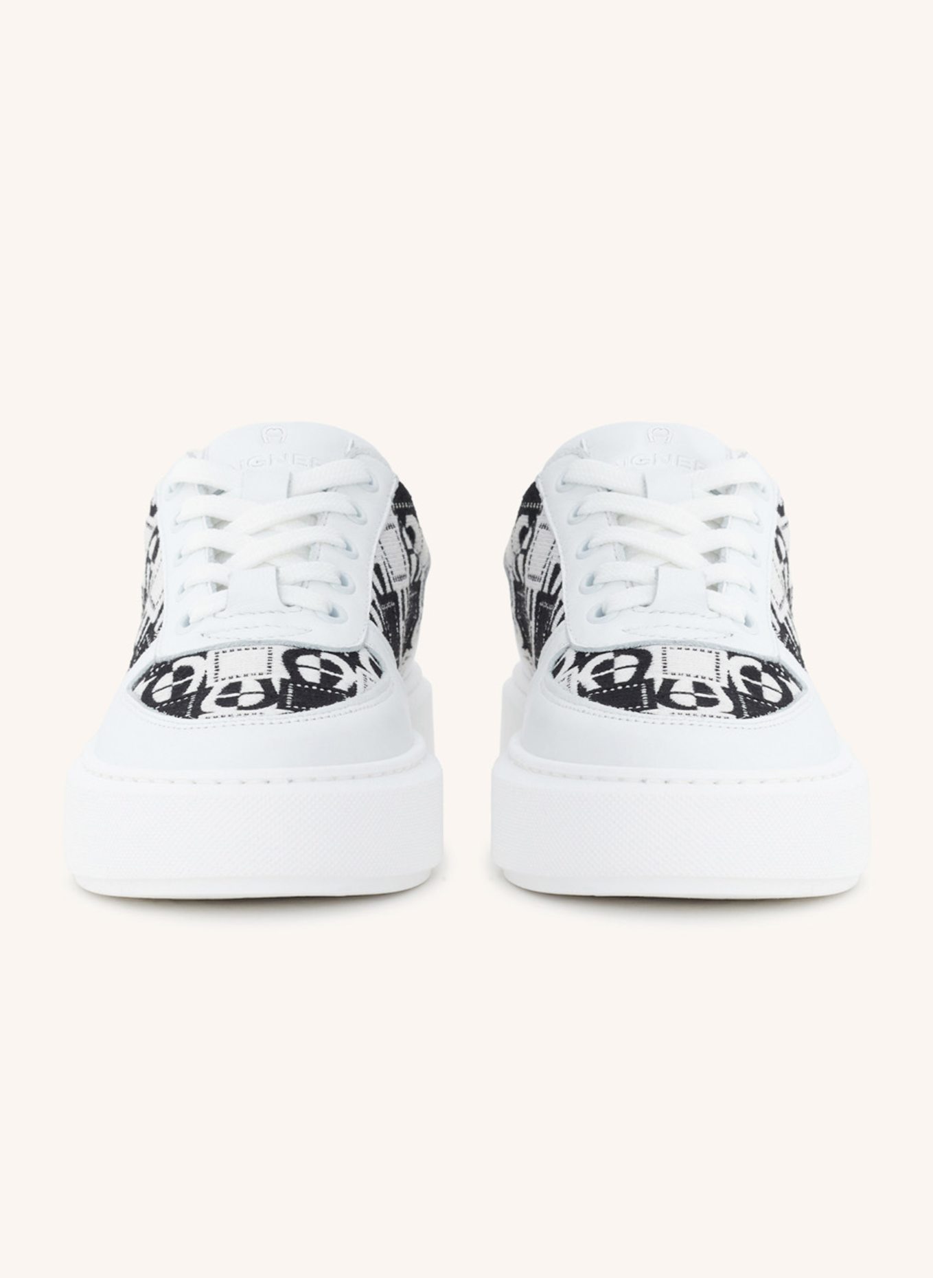 AIGNER sneaker SALLY 4H: WEISS/ SCHWARZ