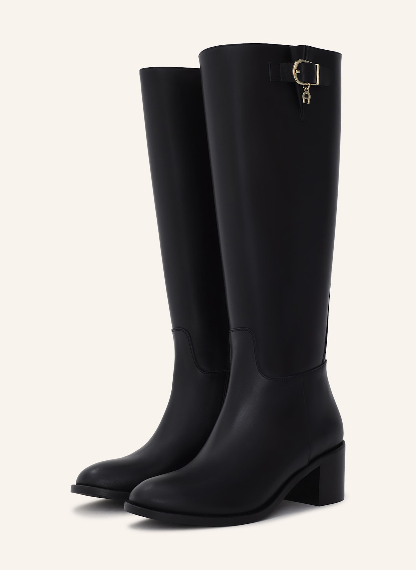 AIGNER block heel boot MAYA 2A: SCHWARZ
