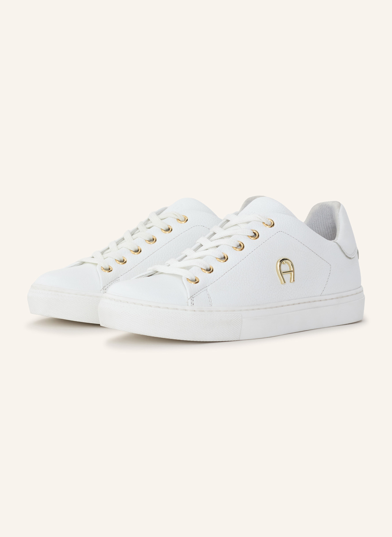 AIGNER classic sneaker VERA 2E: WEISS