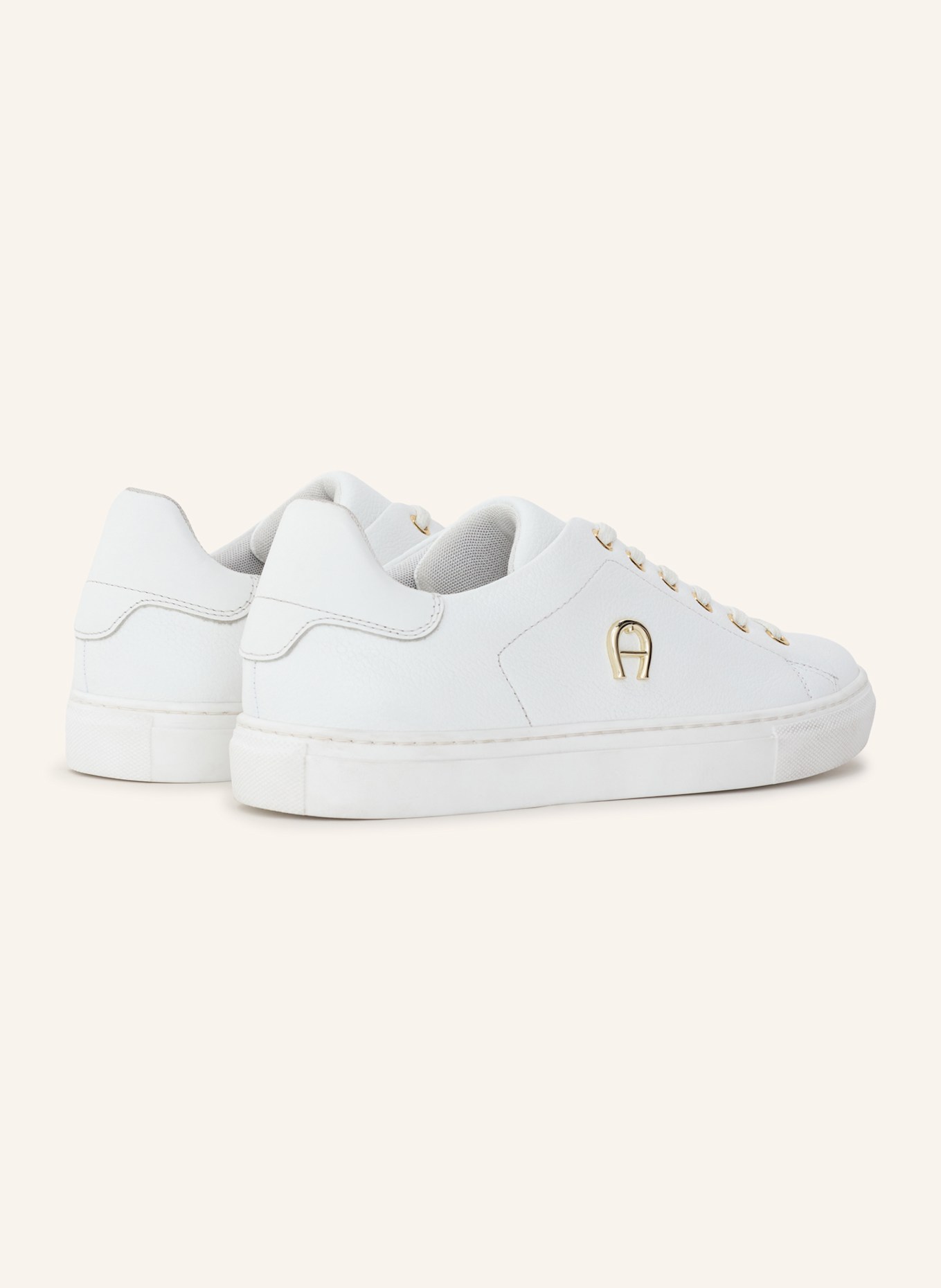 AIGNER classic sneaker VERA 2E: WEISS
