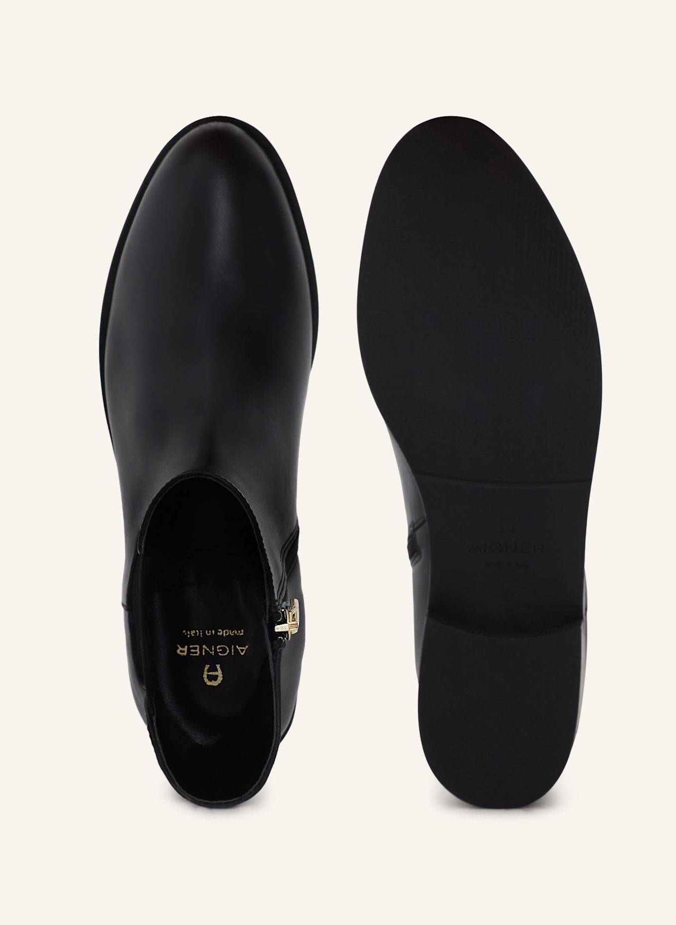 AIGNER bootie CATHLEEN 1A: SCHWARZ