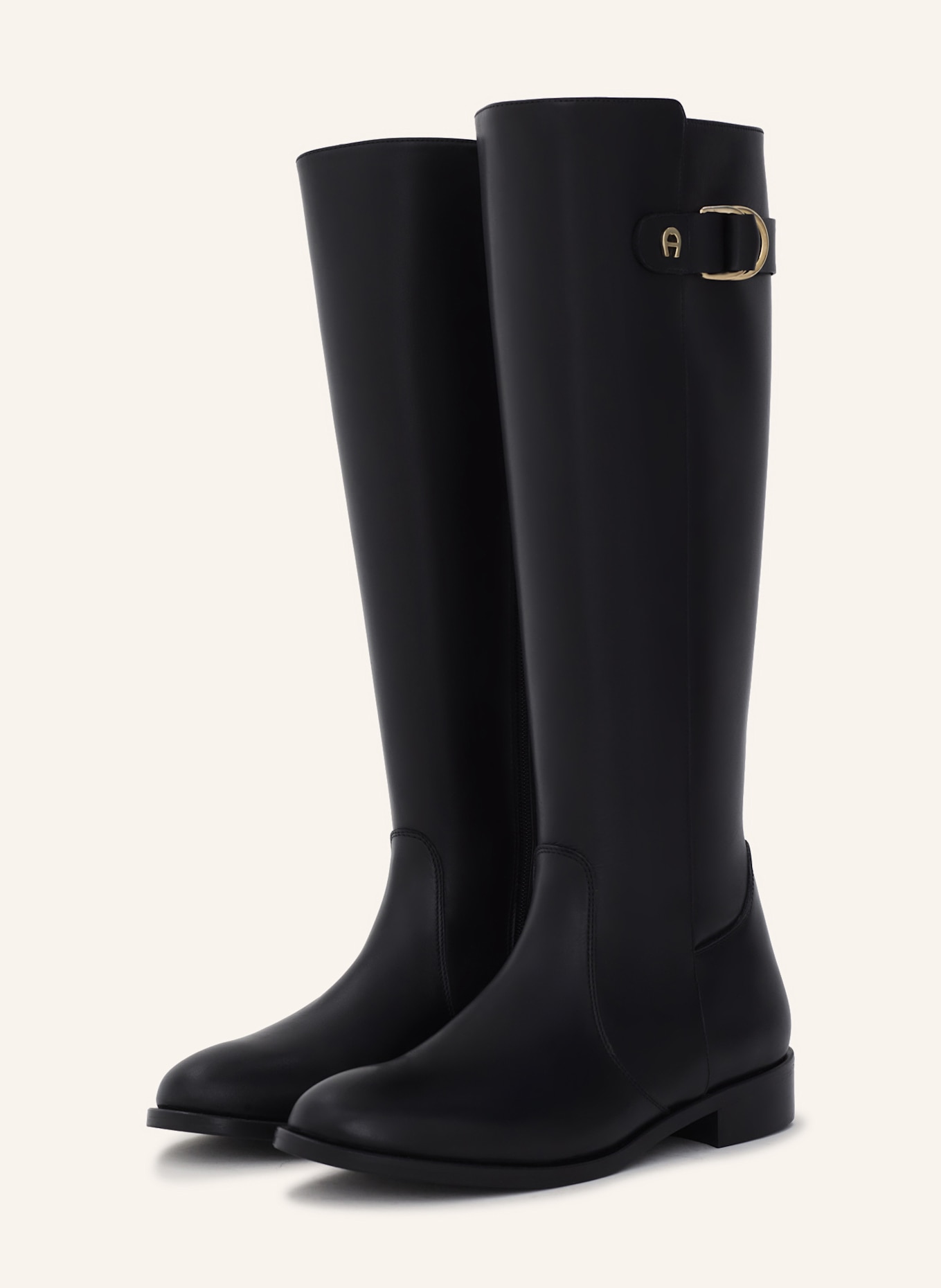 AIGNER knee-high boot CATHLEEN 2A: SCHWARZ