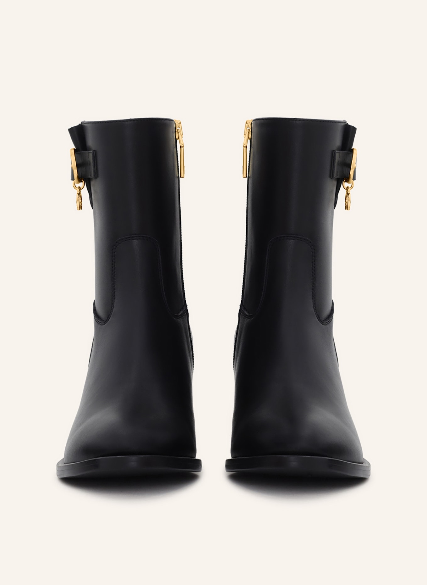 AIGNER block heel bootie MAYA 1A: SCHWARZ