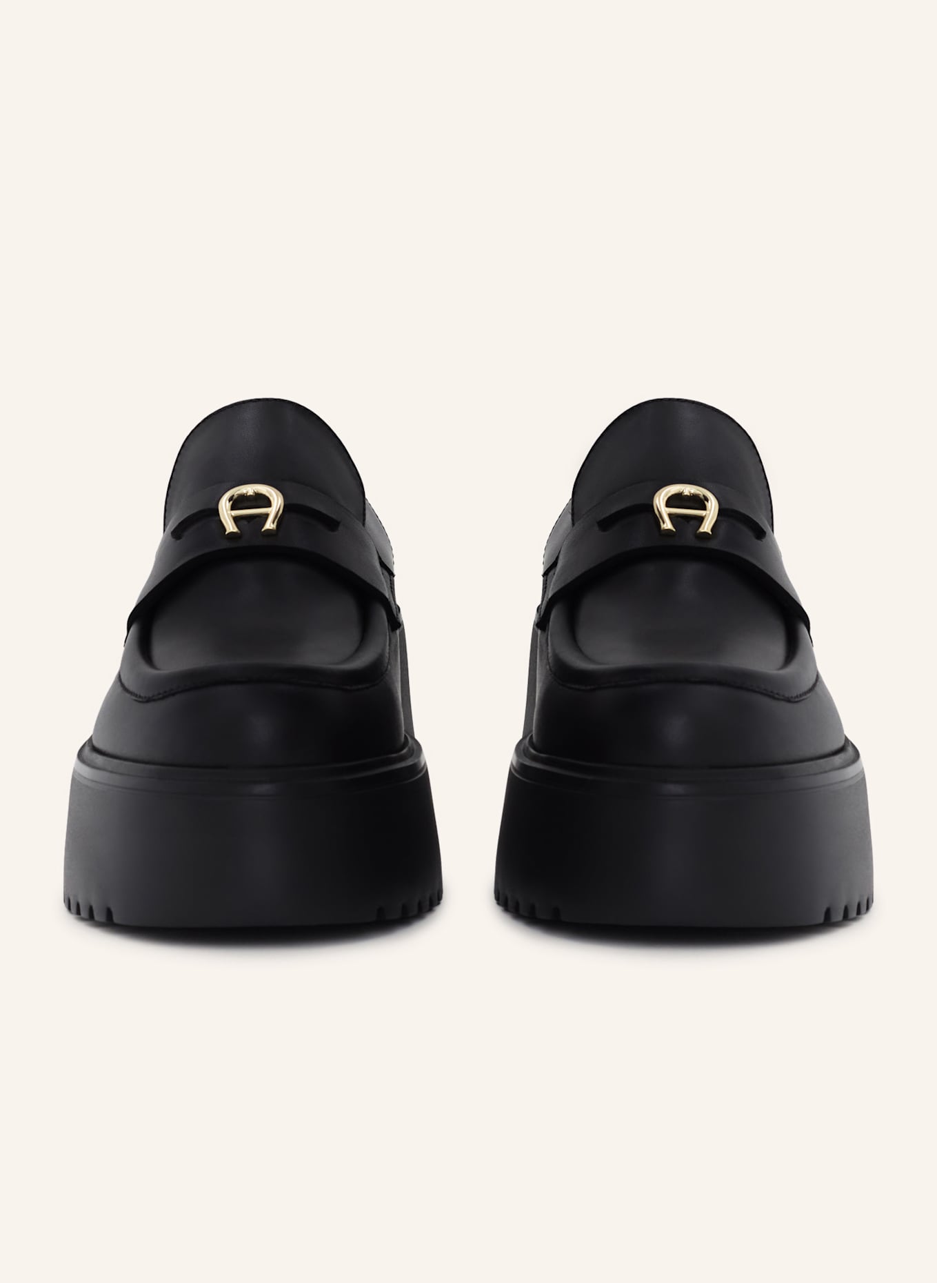 AIGNER plateau loafer Plateau Loafer 18A: SCHWARZ