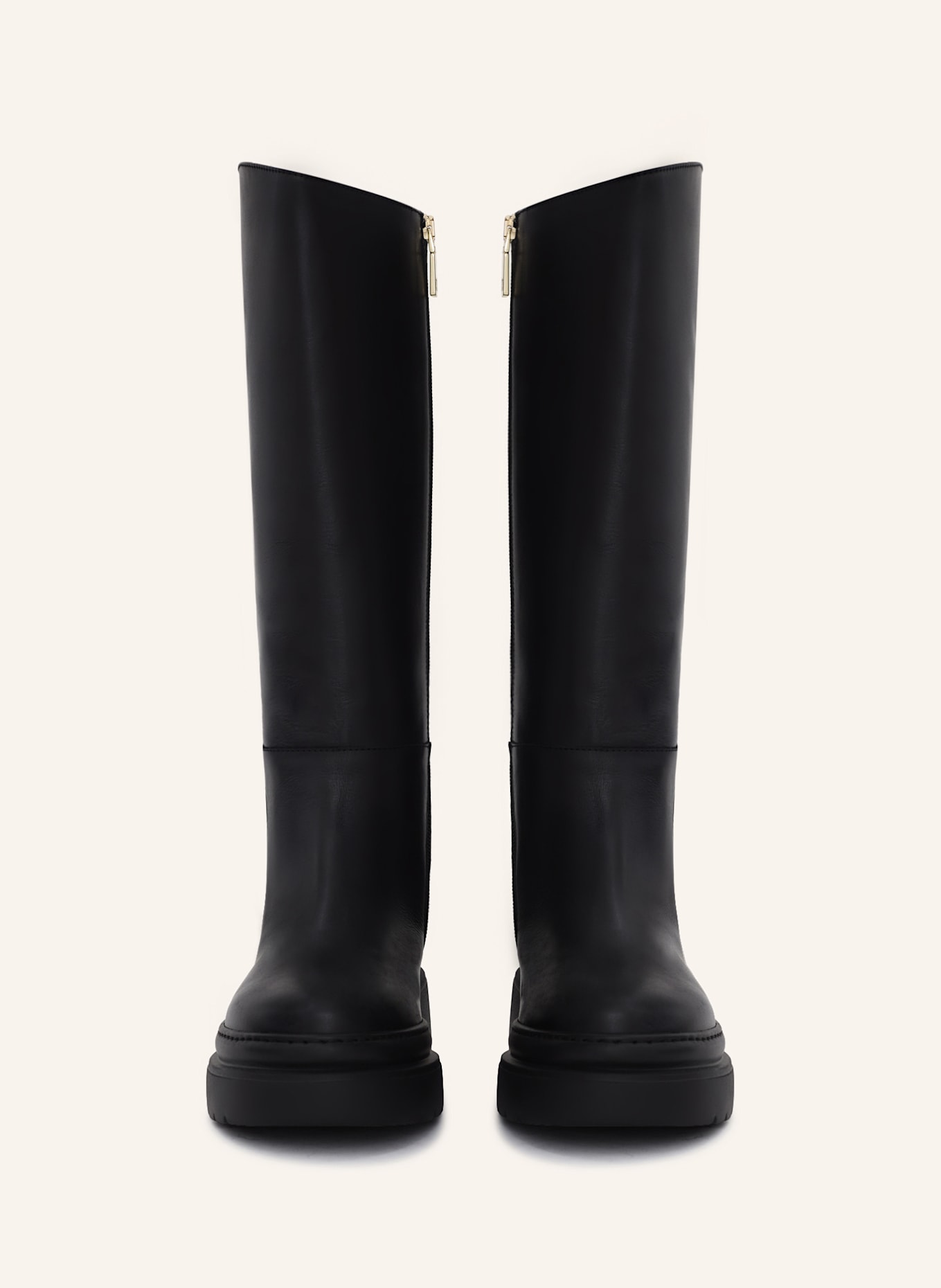 AIGNER knee-high boot AILA 7B: SCHWARZ