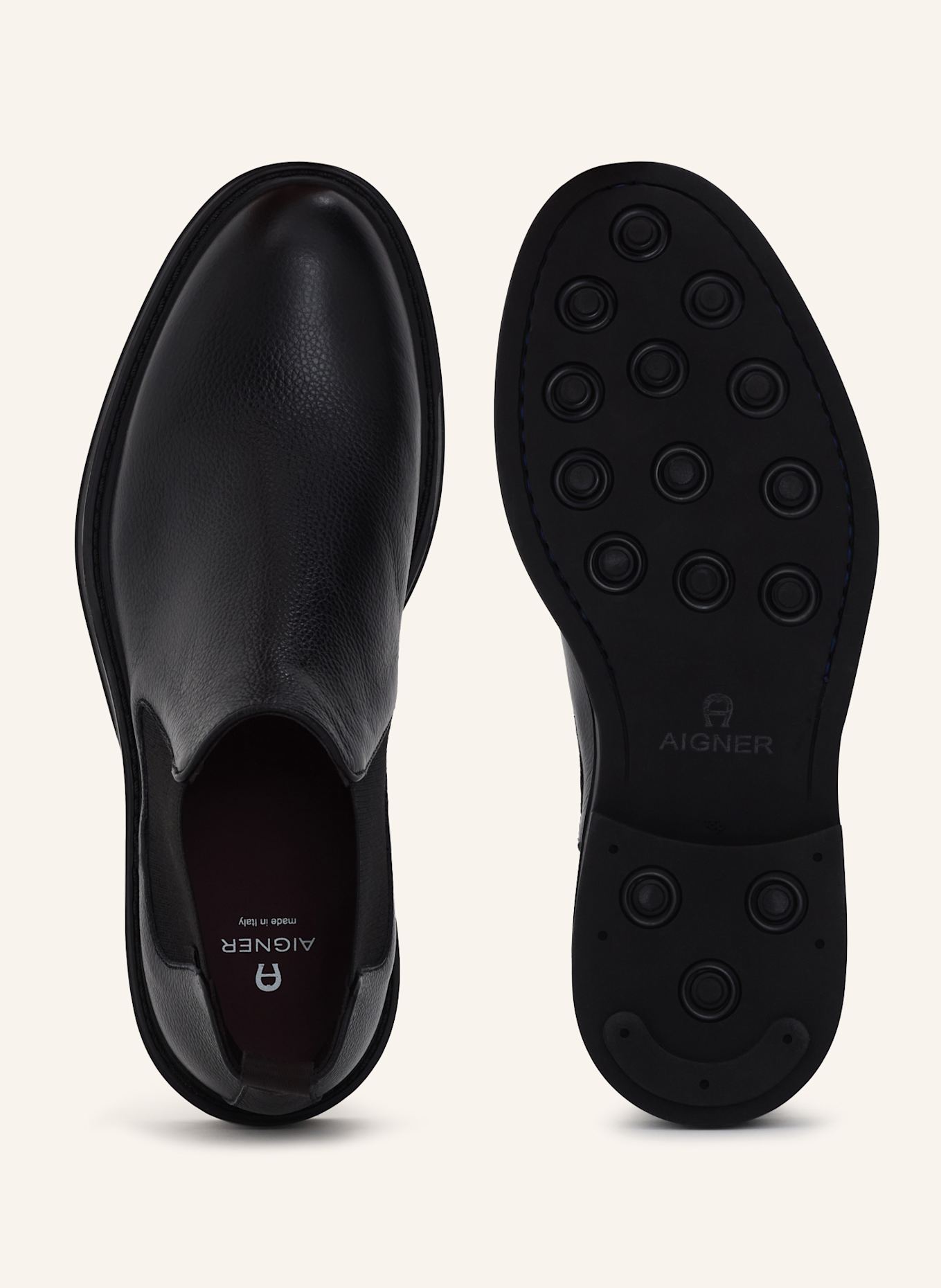 AIGNER chelsea boots TIMO 3A: SCHWARZ