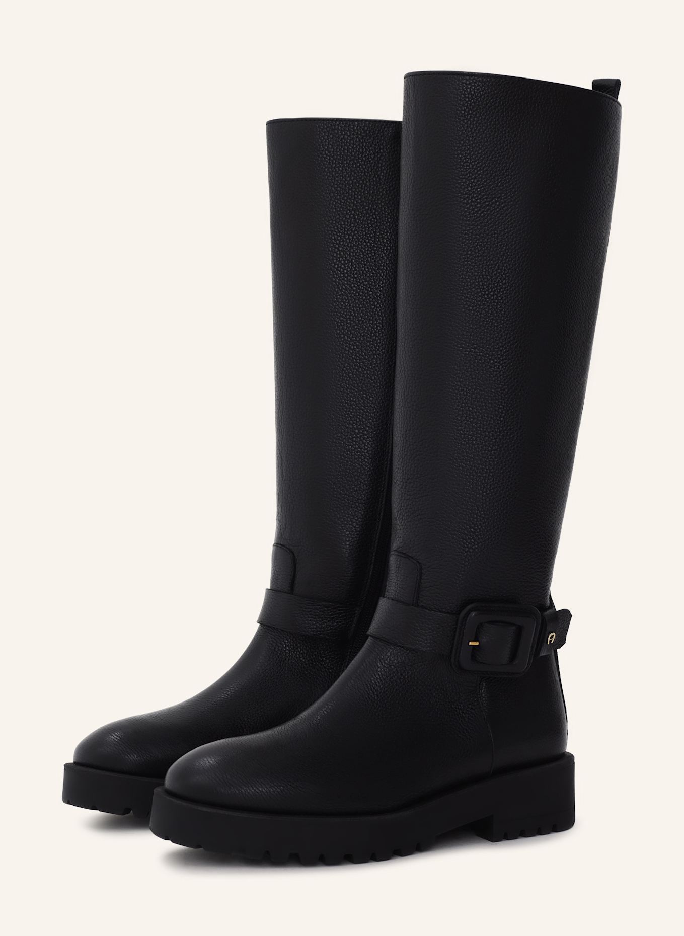 AIGNER knee-high boot AMIRA 10A: SCHWARZ