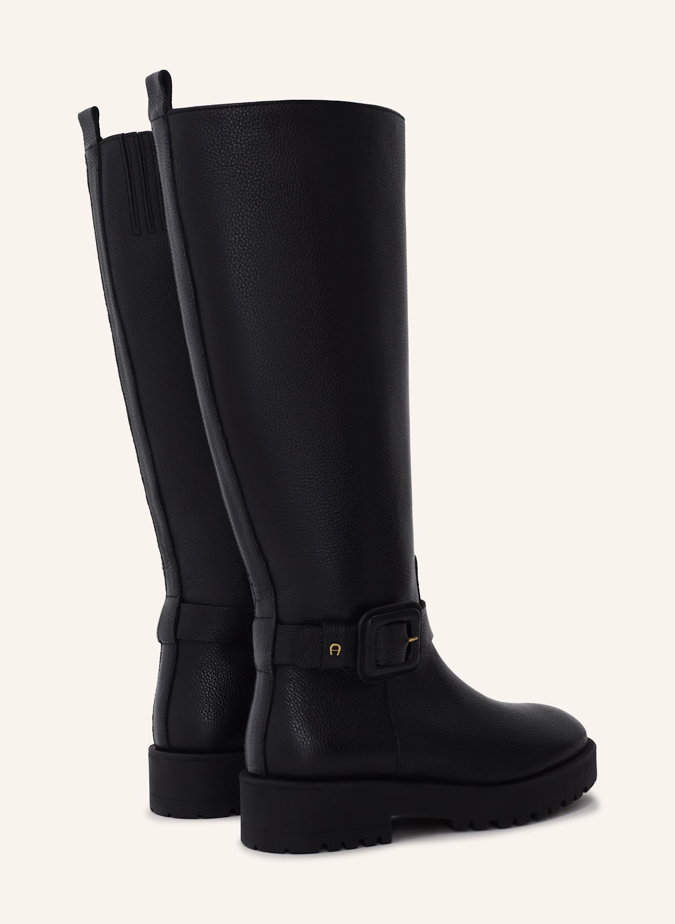 AIGNER knee-high boot AMIRA 10A: SCHWARZ
