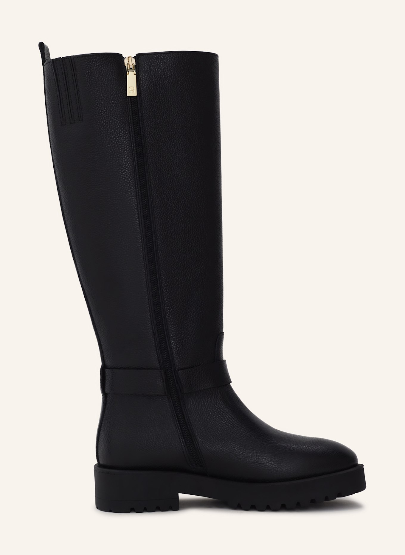 AIGNER knee-high boot AMIRA 10A: SCHWARZ