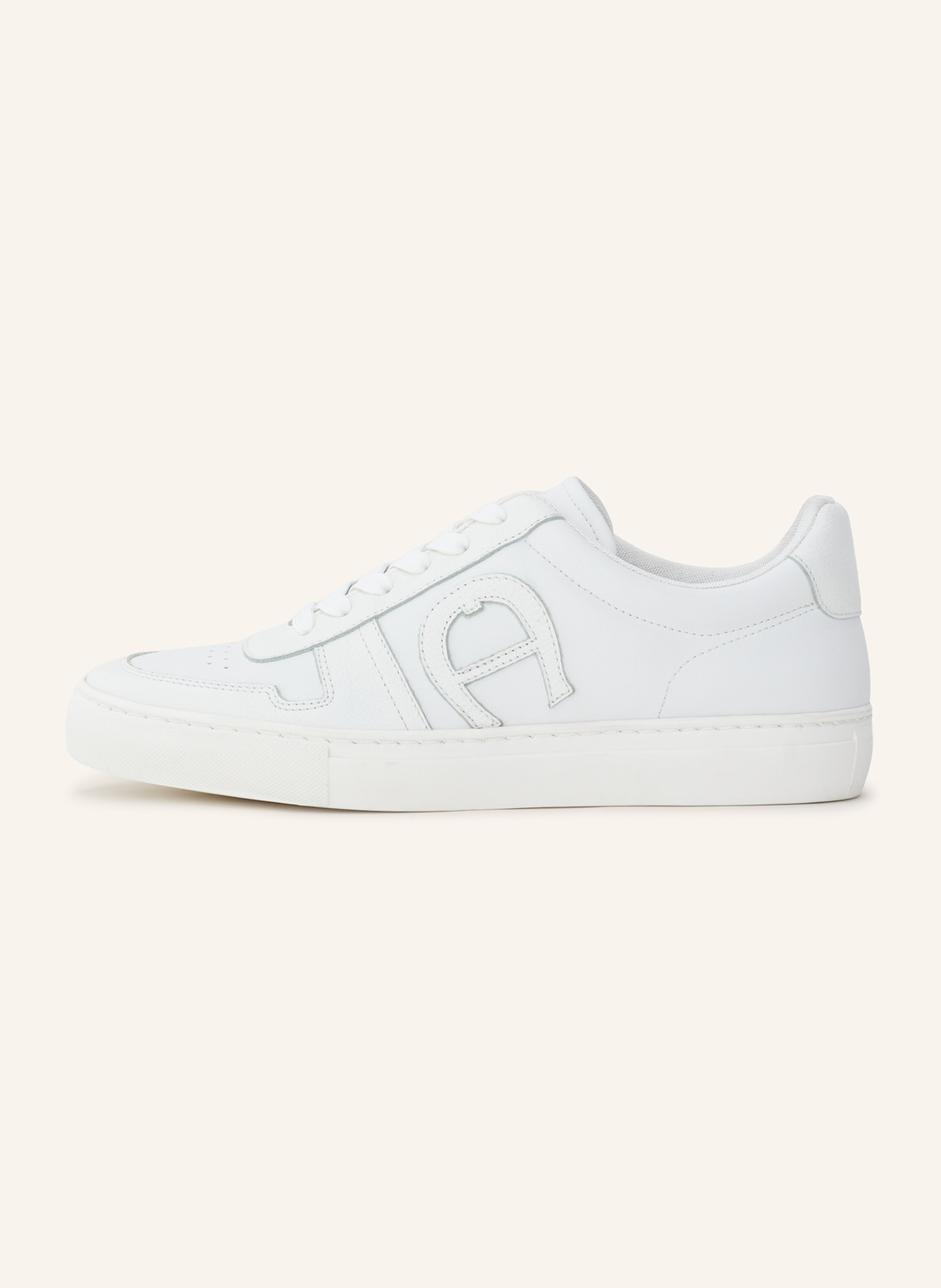 AIGNER classic sneaker PHILIP 4B: WEISS