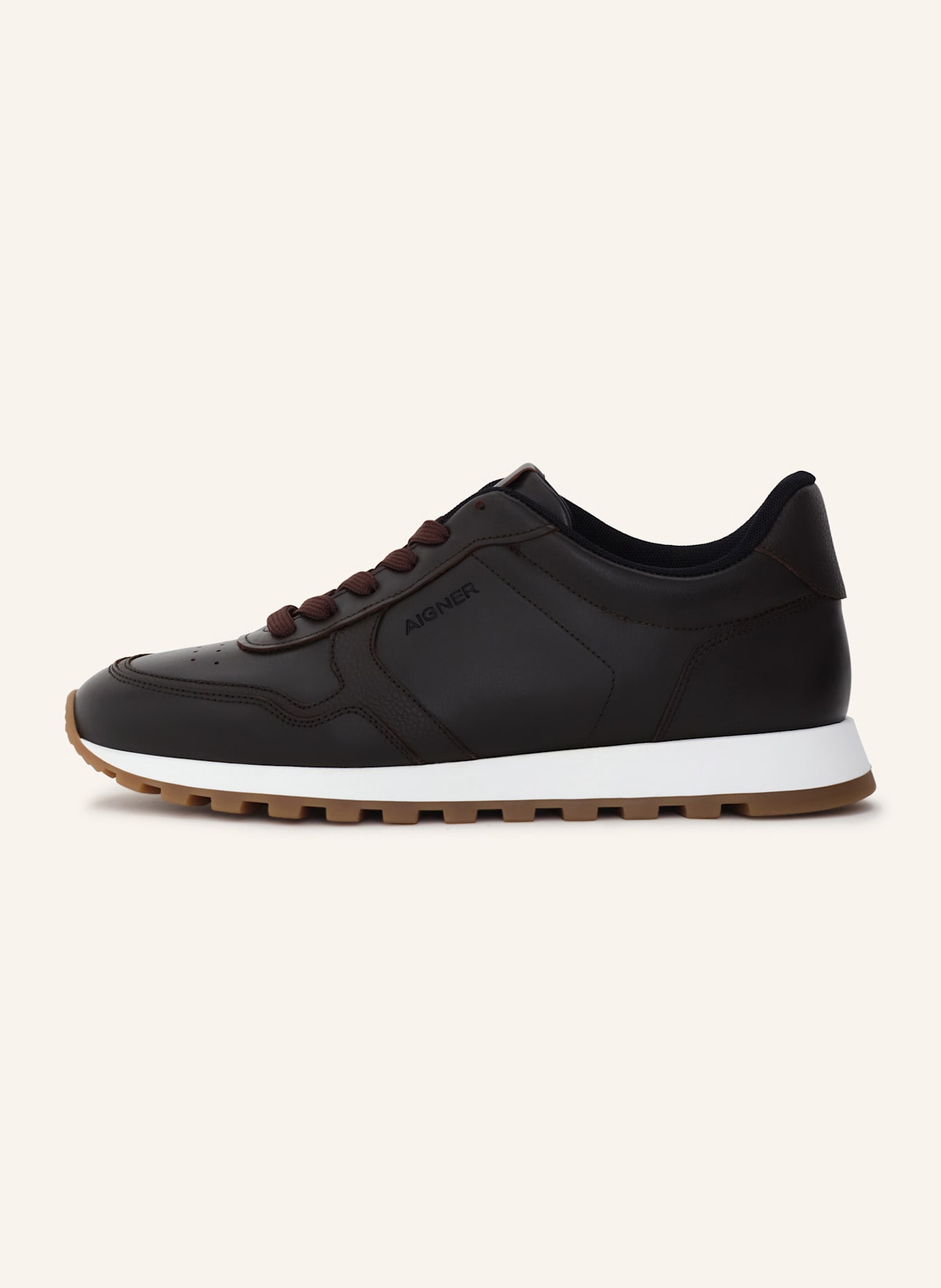 AIGNER runner sneaker HENRY 1D: DUNKELBRAUN