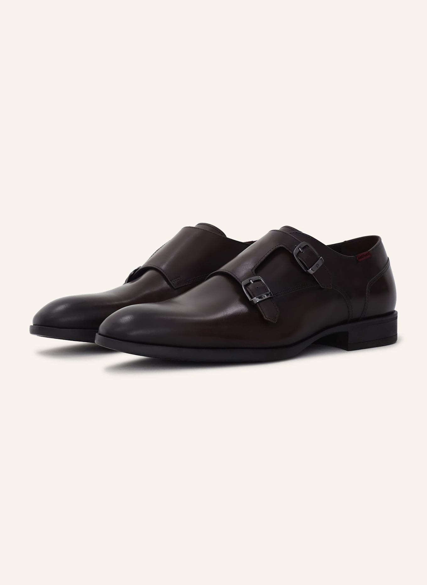 AIGNER monk shoes YVES 2A: DUNKELBRAUN