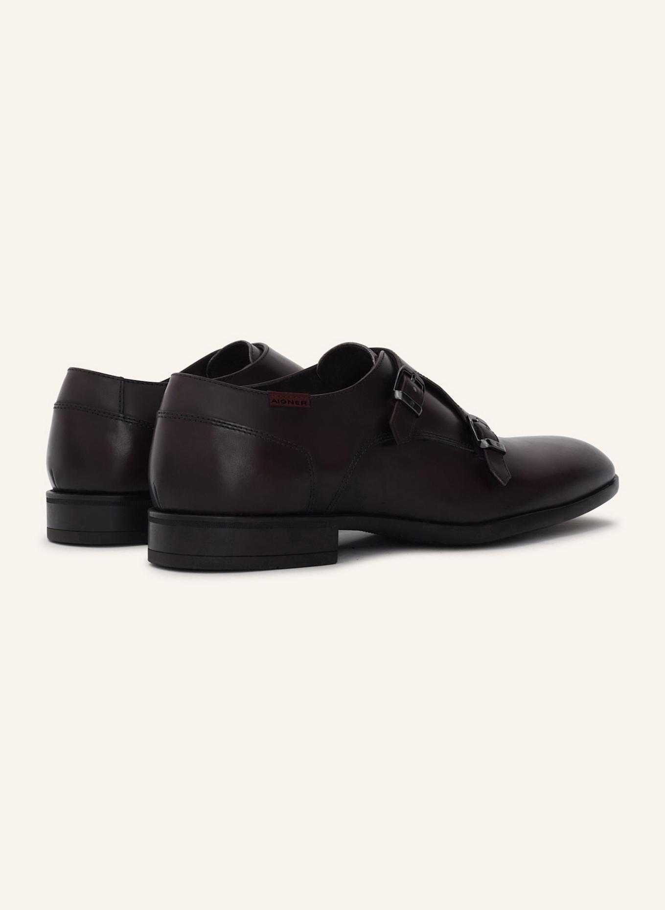 AIGNER monk shoes YVES 2A: DUNKELBRAUN