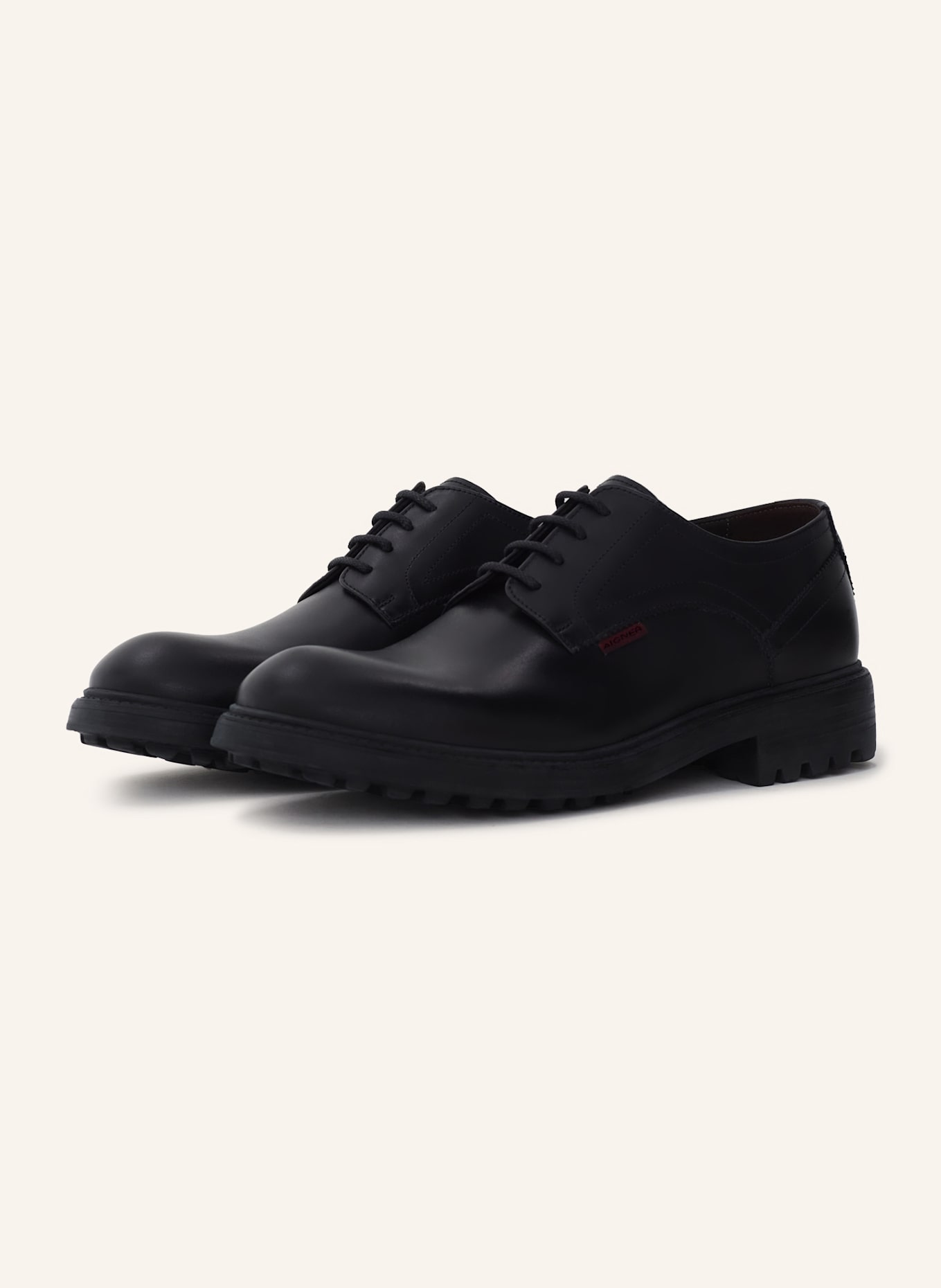 AIGNER derby shoe STANLEY 1A: SCHWARZ