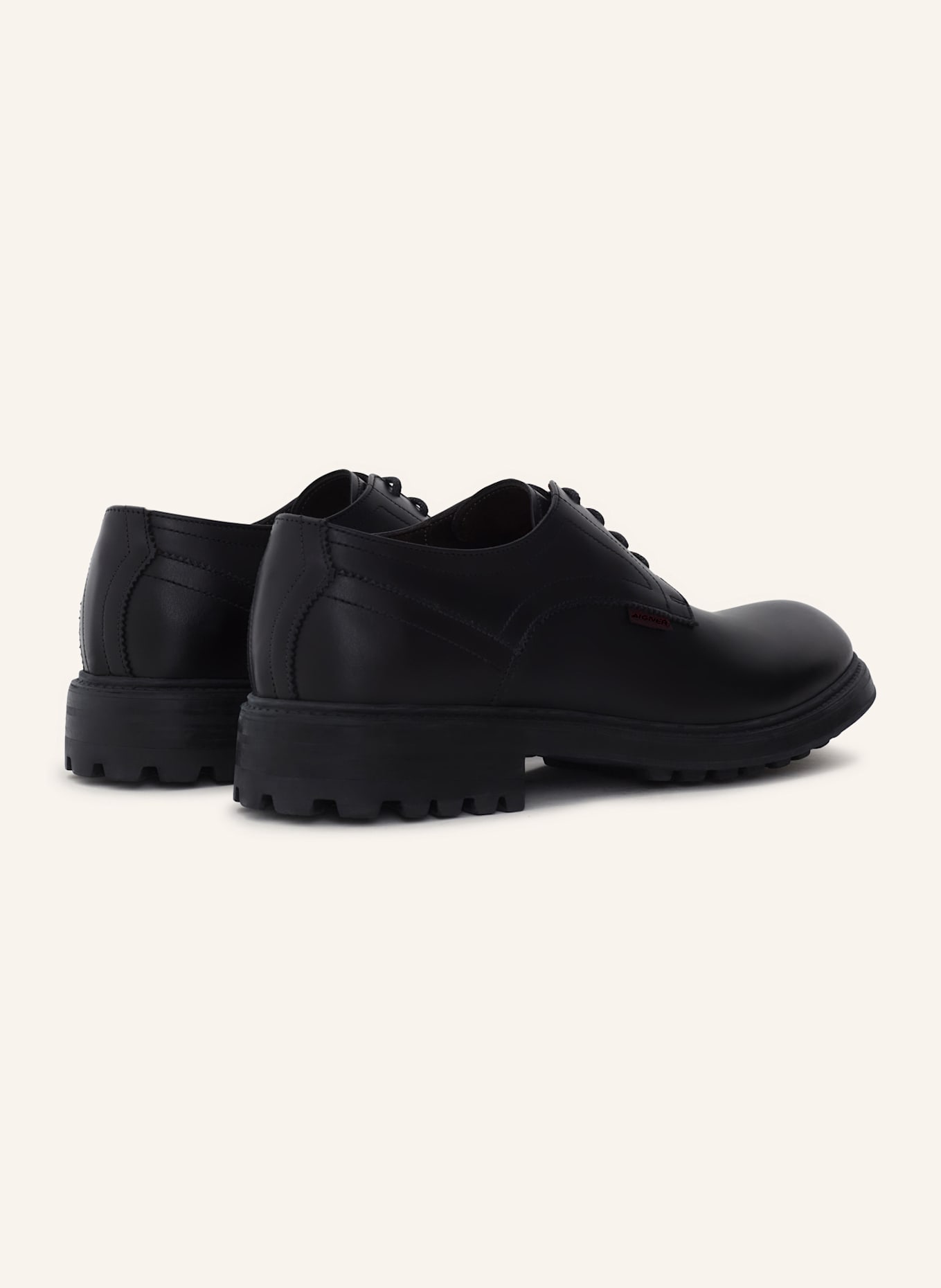 AIGNER derby shoe STANLEY 1A: SCHWARZ
