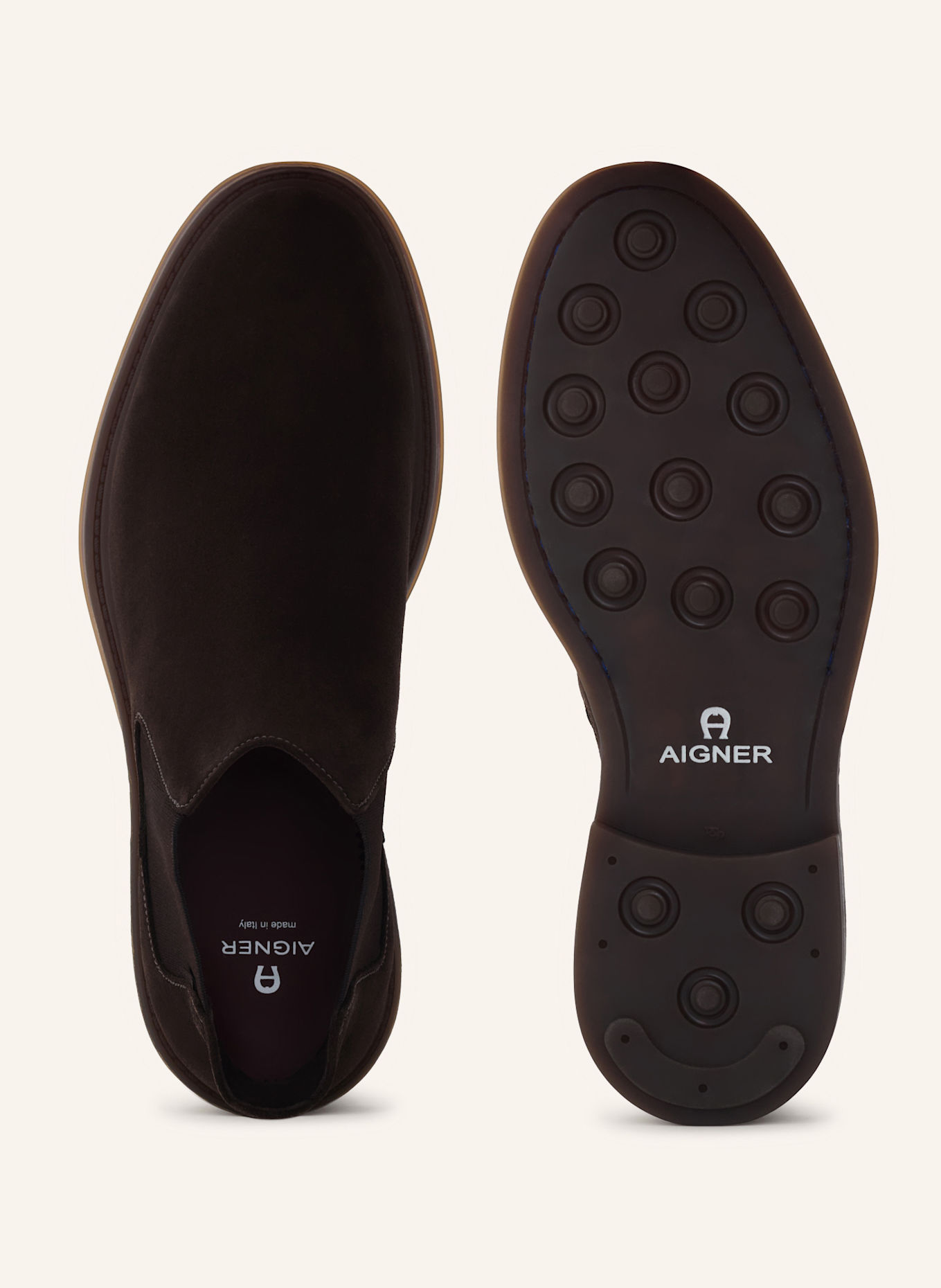 AIGNER chelsea boots TIMO 3B: DUNKELBRAUN