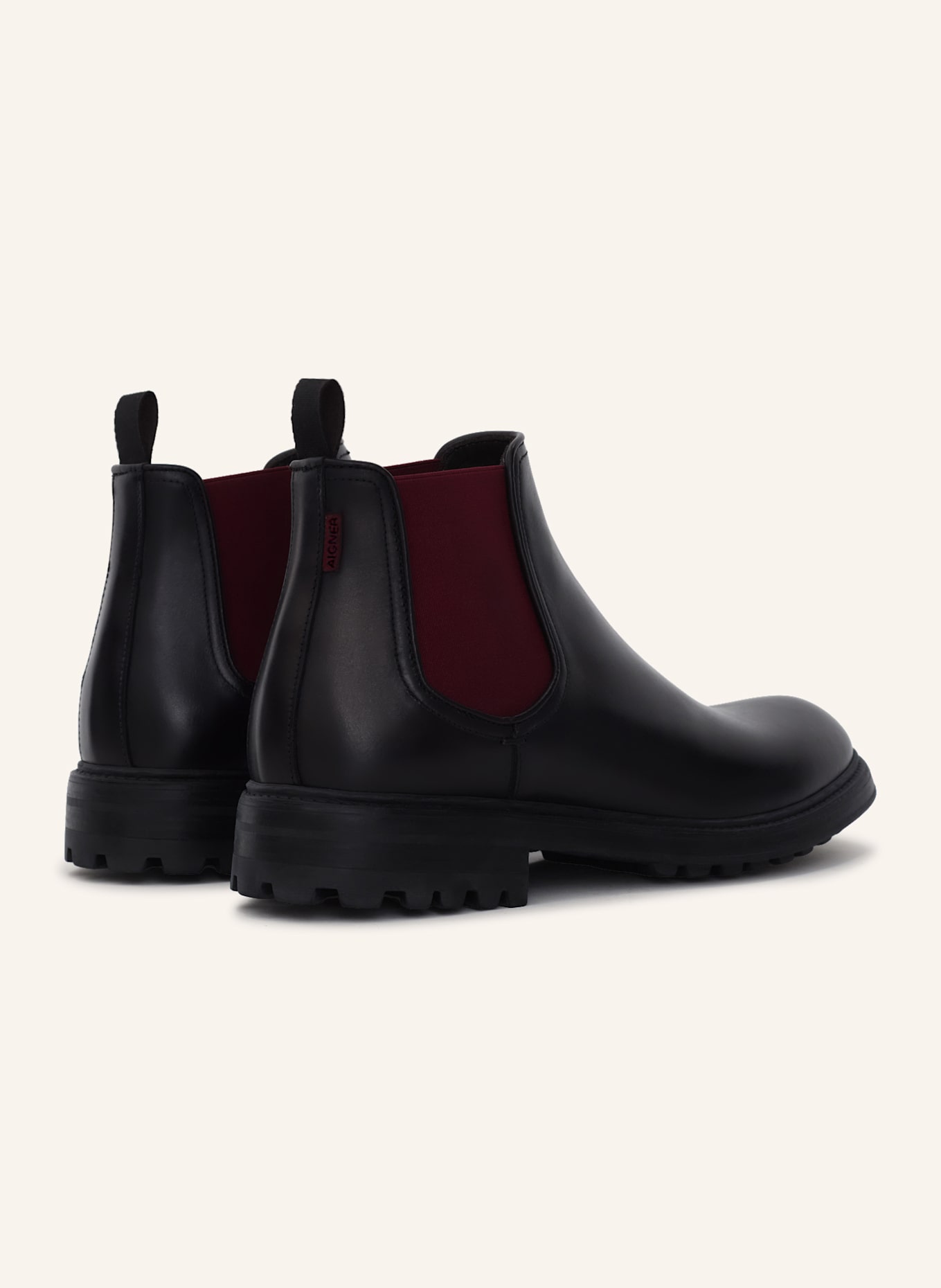 AIGNER chelsea boots STANLEY 4A: SCHWARZ
