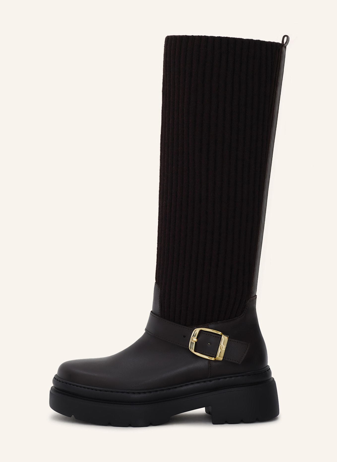 AIGNER knee-high boot AILA 24A: DUNKELBRAUN