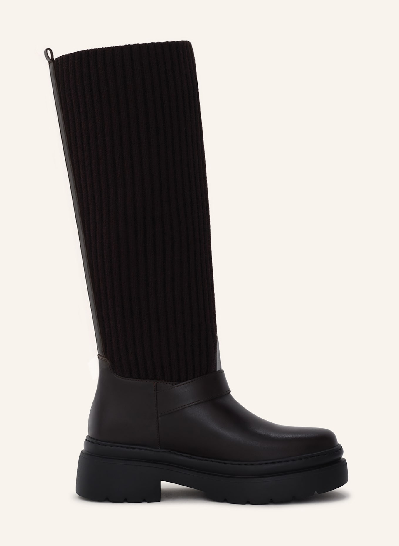 AIGNER knee-high boot AILA 24A: DUNKELBRAUN