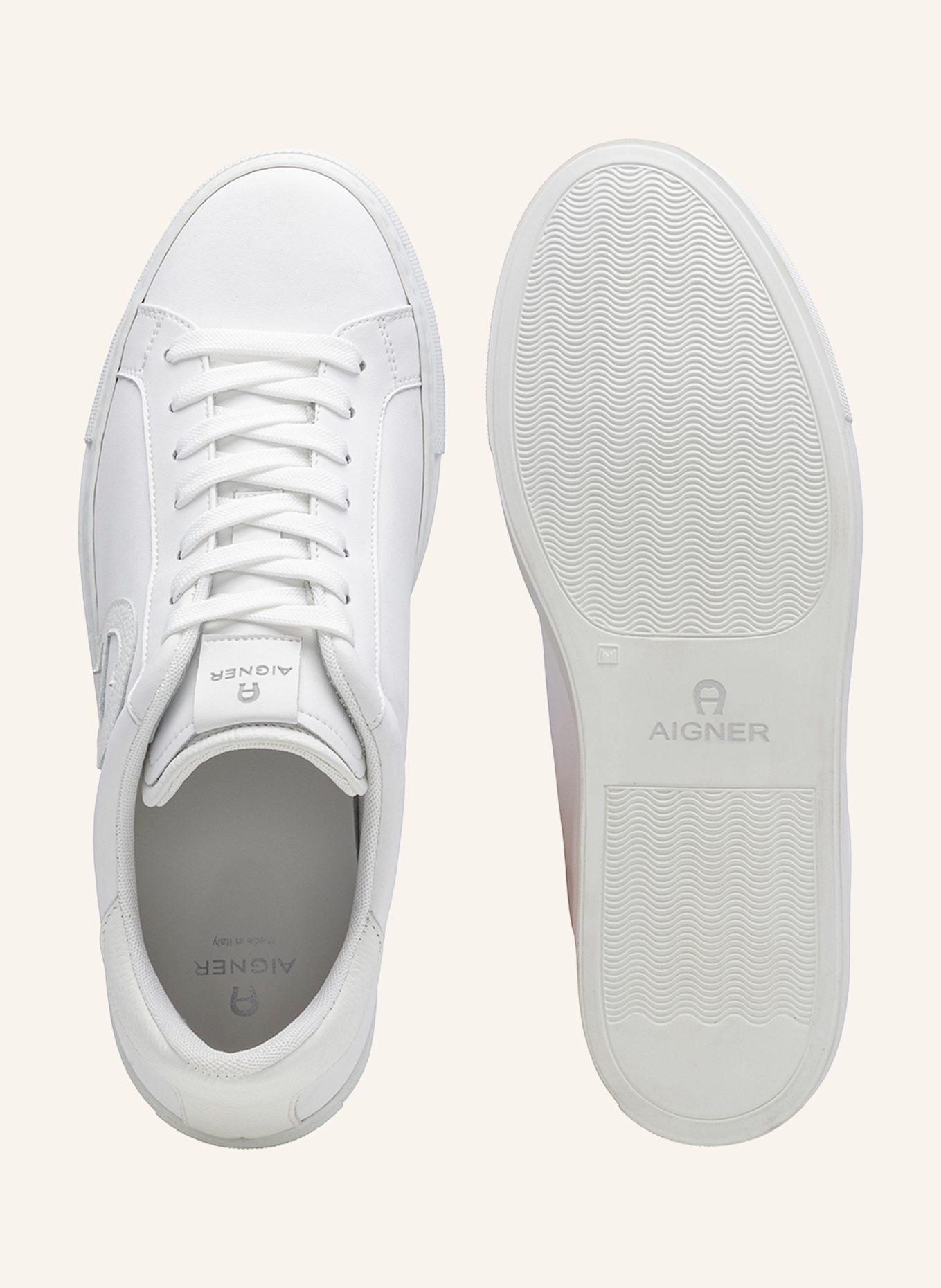 AIGNER Sneaker DAVID 66, Farbe: WEISS (Bild 5)