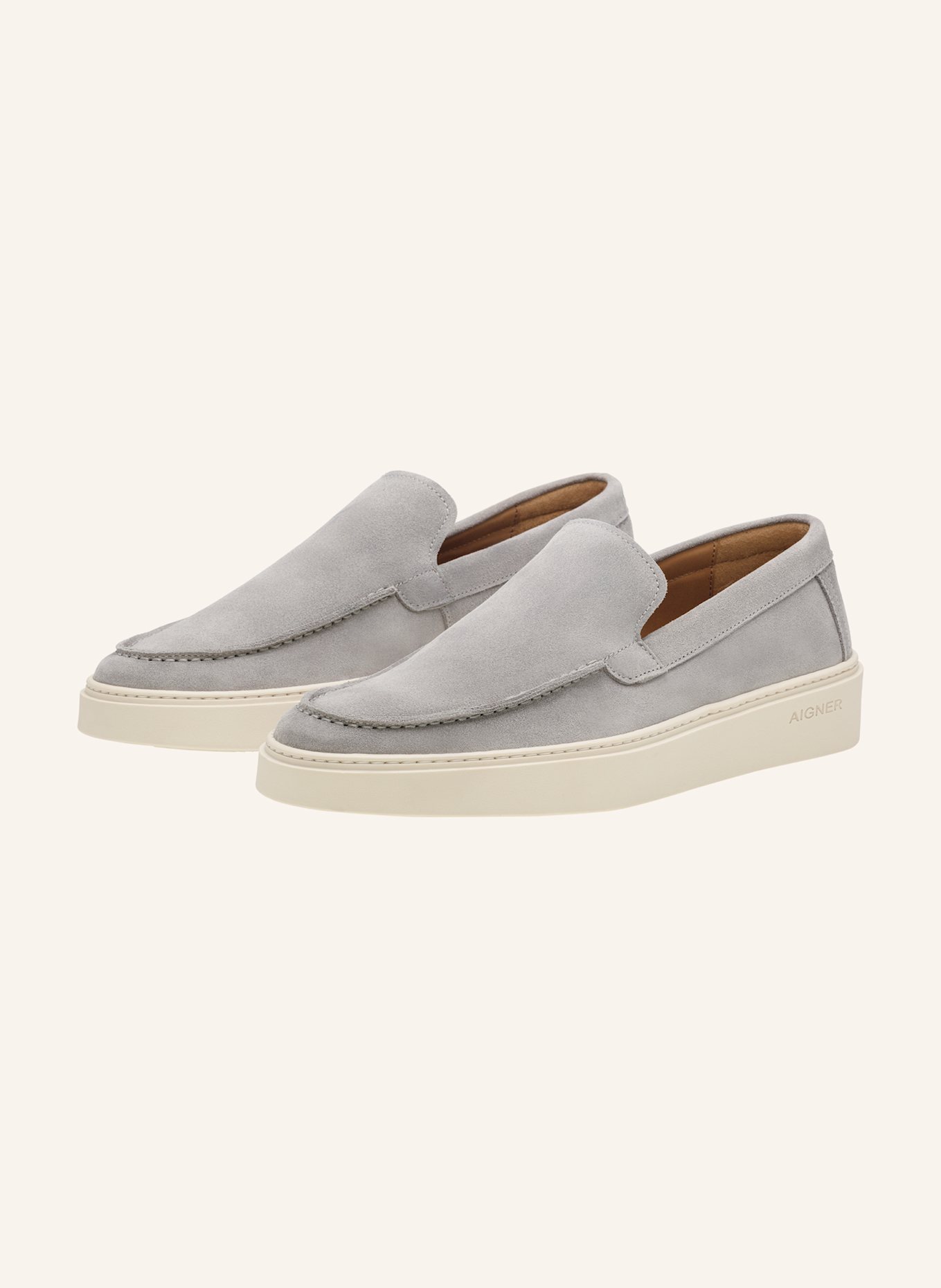 AIGNER Loafers ROBERTO 2B, Farbe: GRAU (Bild 1)