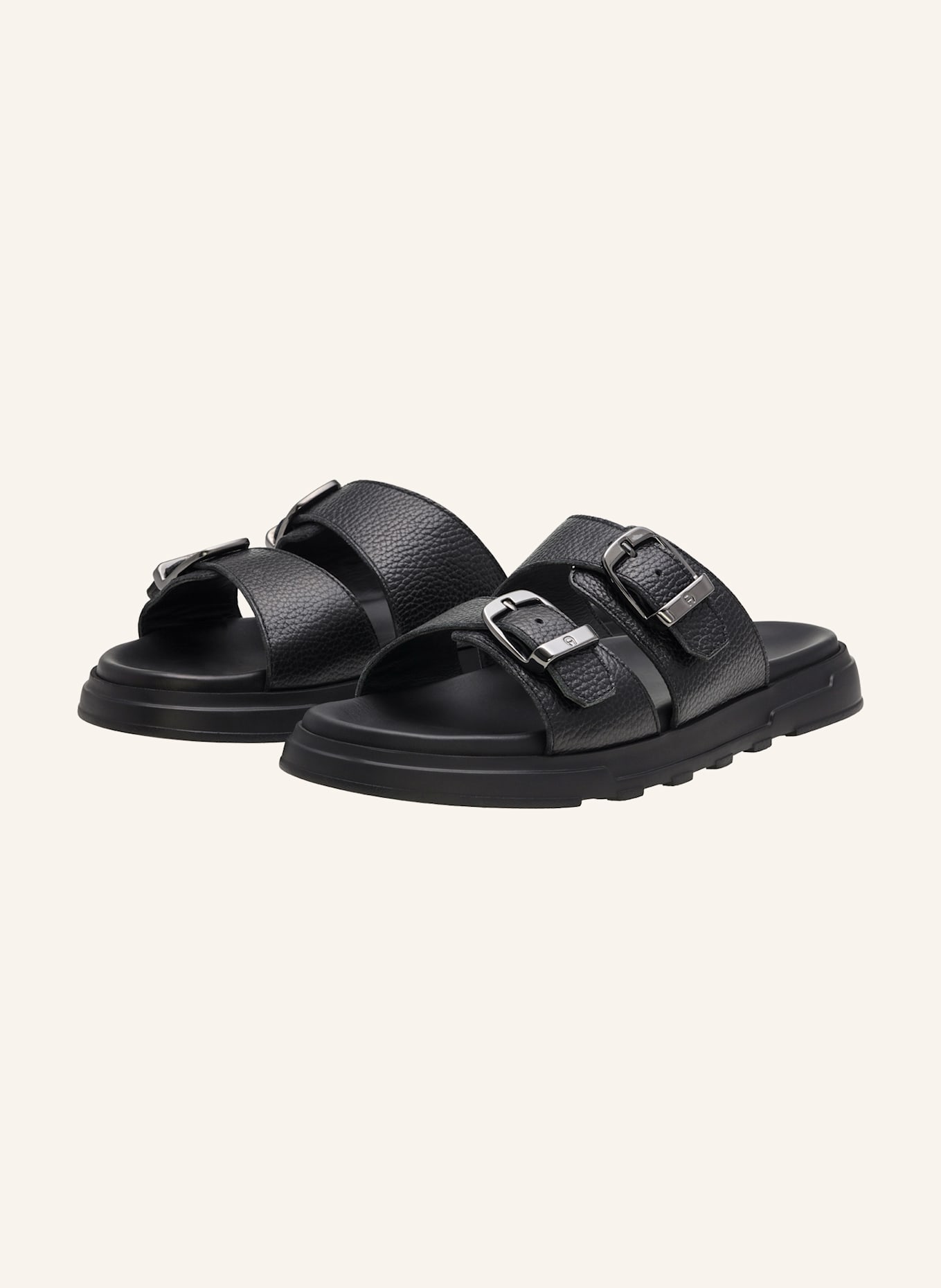 AIGNER Pantoletten PAUL 1A, Farbe: SCHWARZ (Bild 1)
