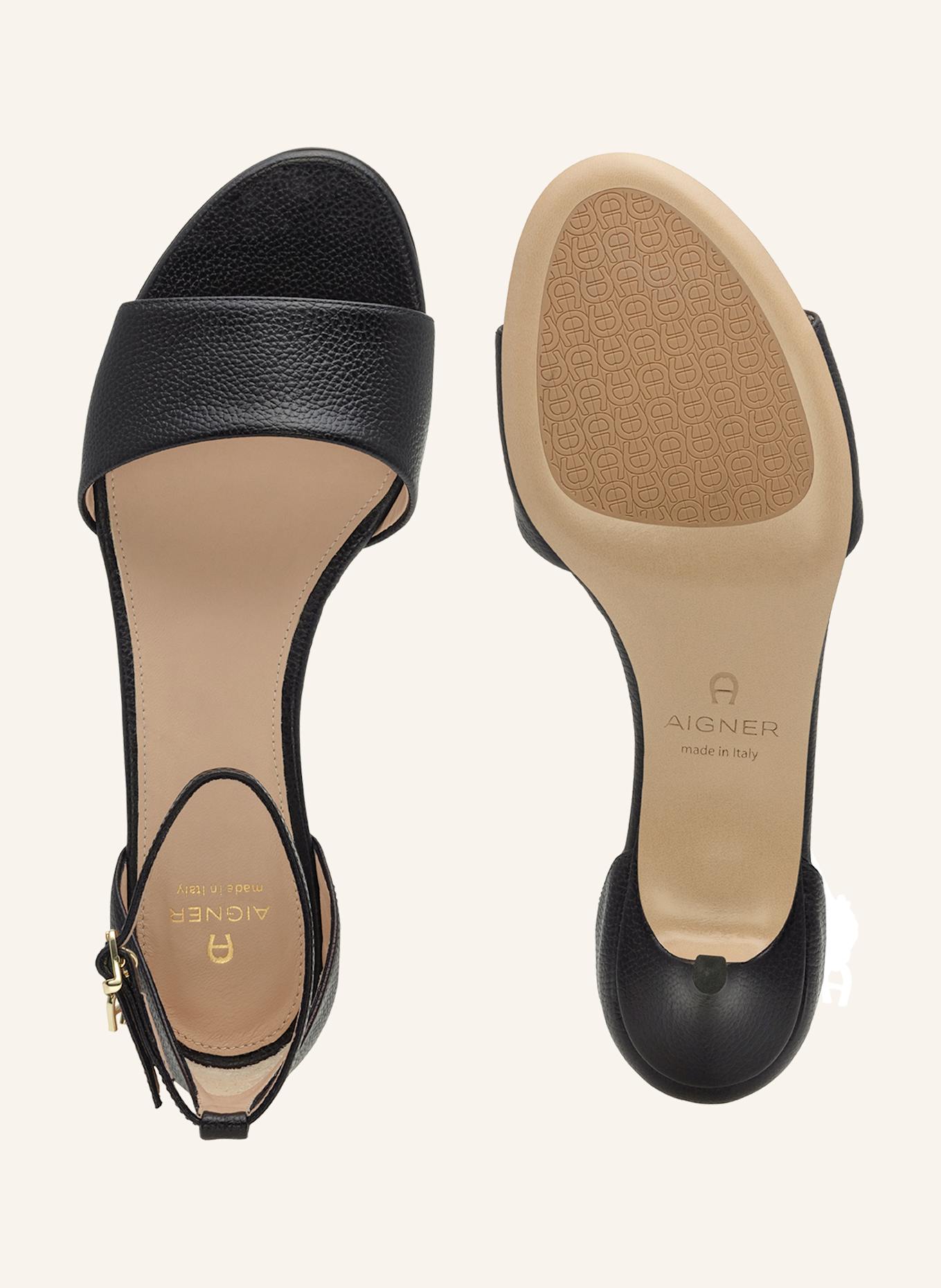 AIGNER Slingpumps SINA 1A: SCHWARZ