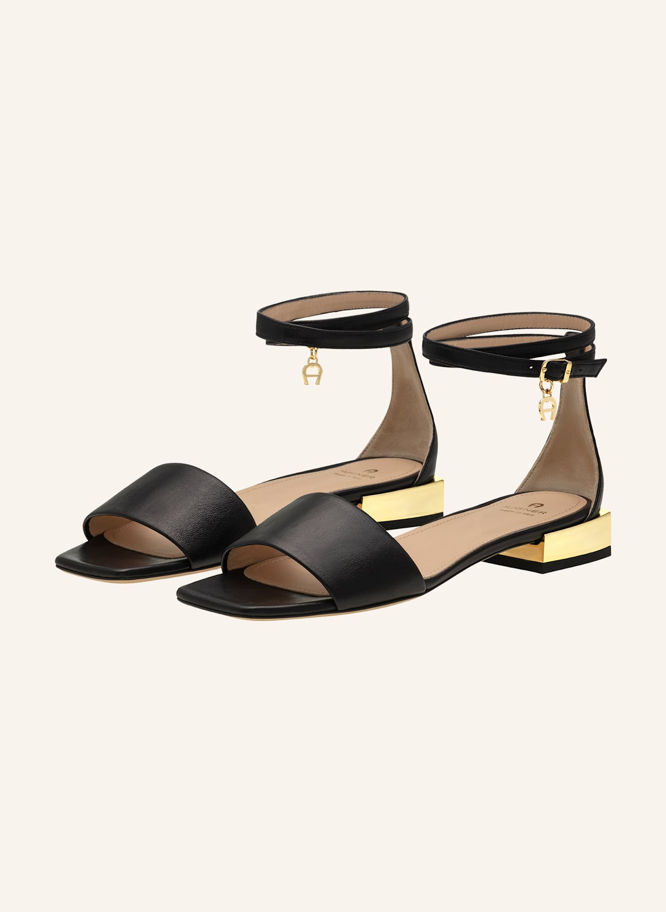 AIGNER Sandalen FASHION SASKIA 6A, Farbe: SCHWARZ (Bild 1)