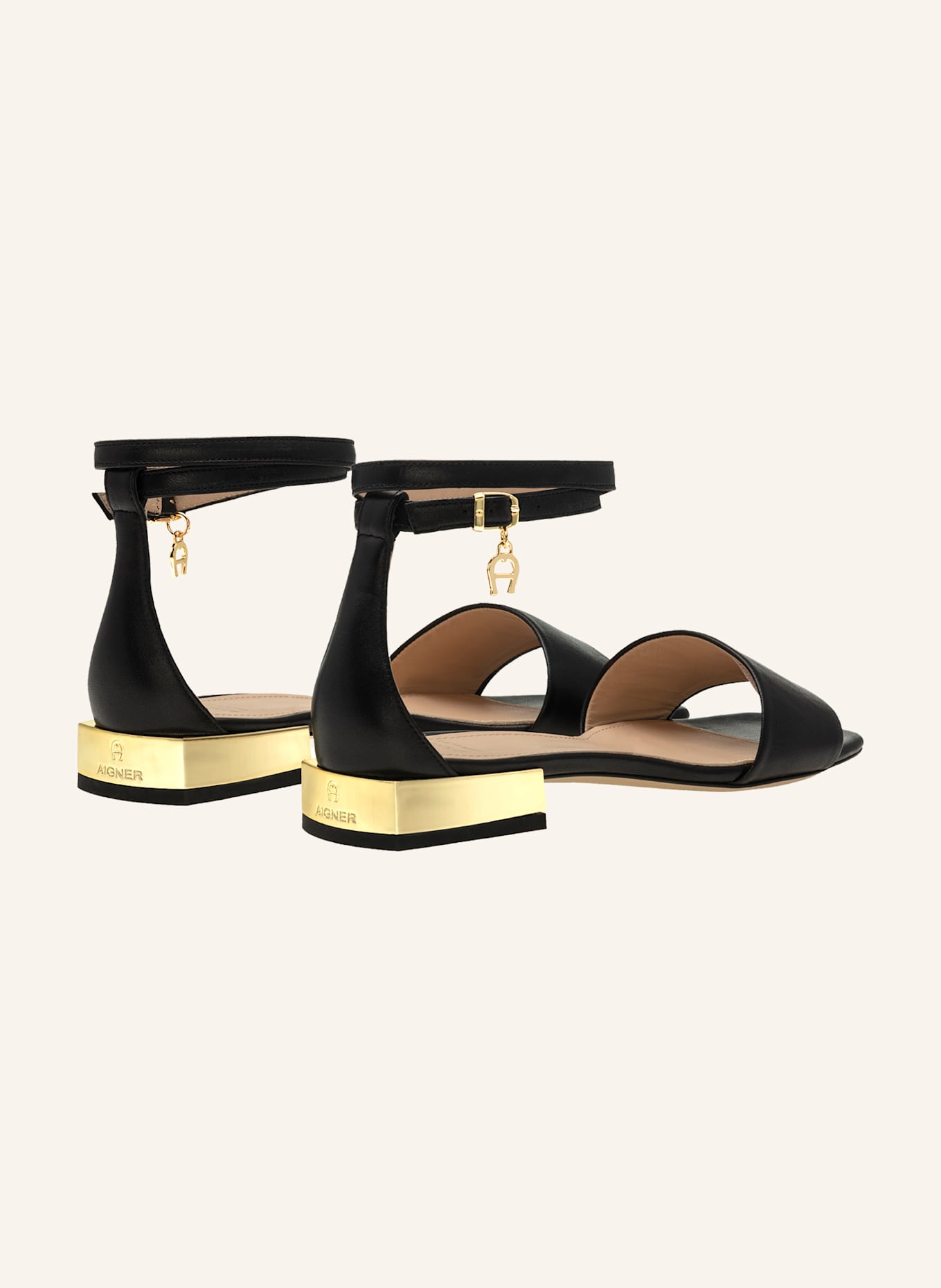 AIGNER Sandalen FASHION SASKIA 6A, Farbe: SCHWARZ (Bild 2)