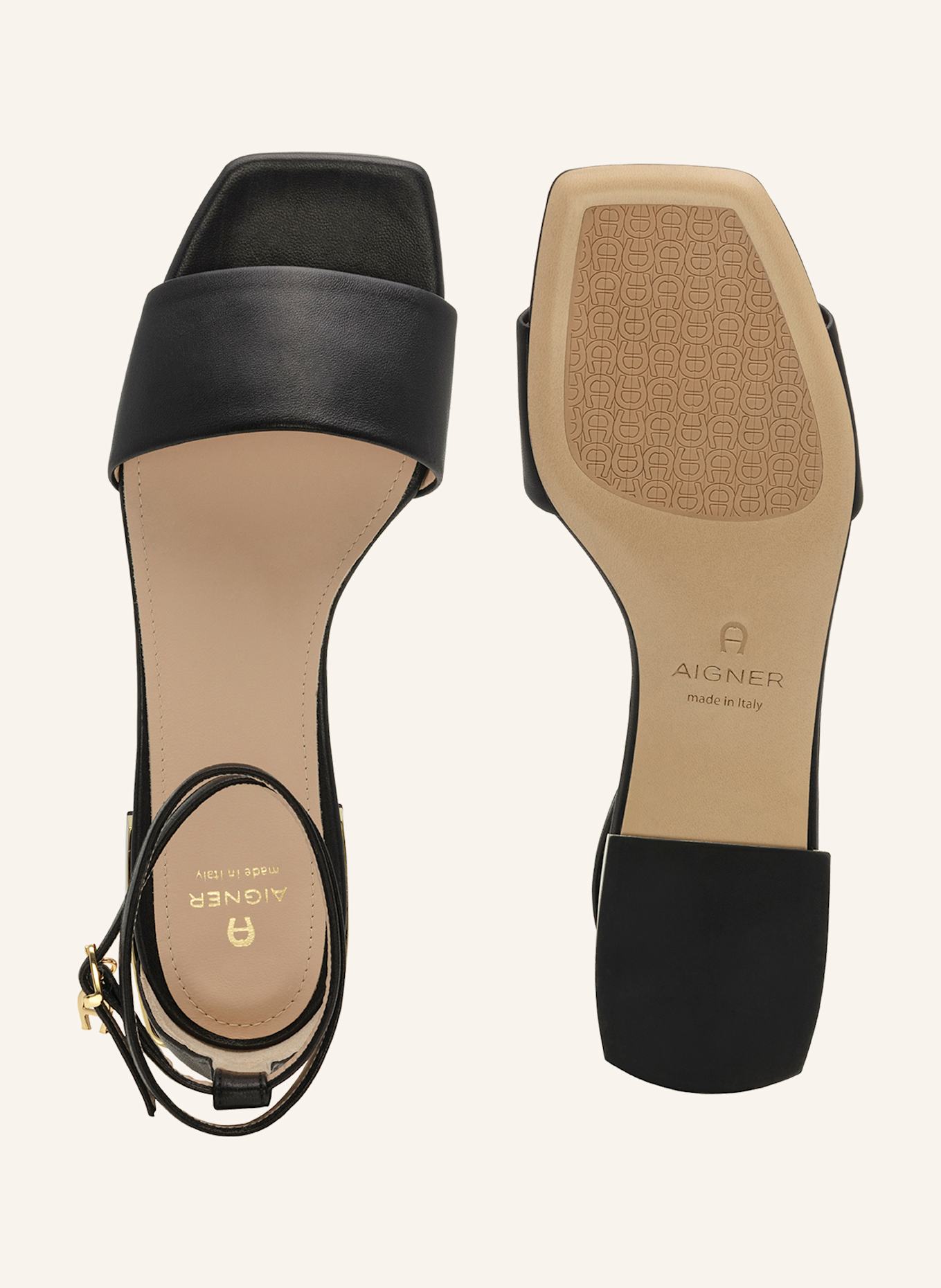 AIGNER Sandalen FASHION SASKIA 6A, Farbe: SCHWARZ (Bild 5)