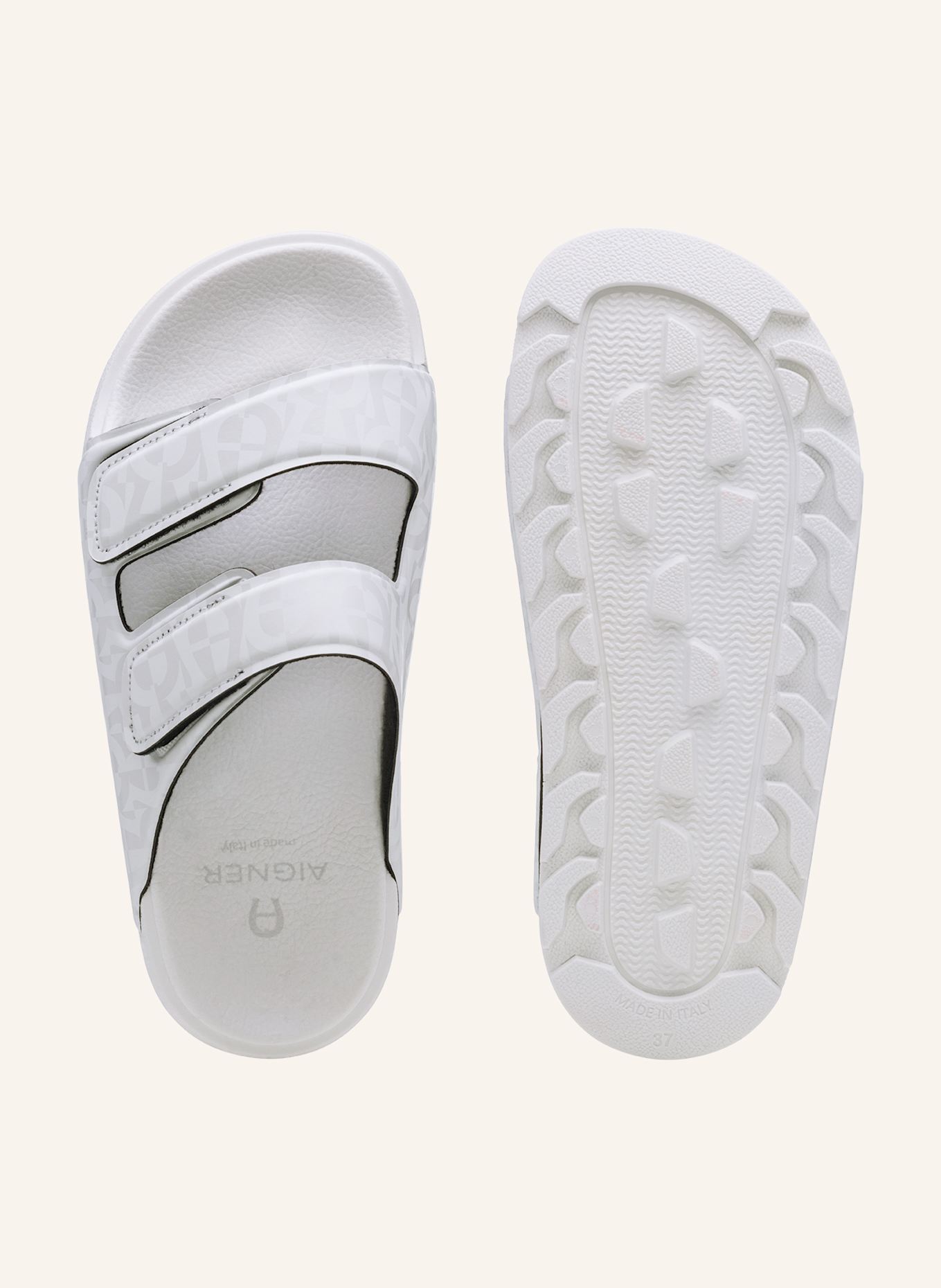 AIGNER Pantoletten MARY 1, Farbe: WEISS (Bild 5)