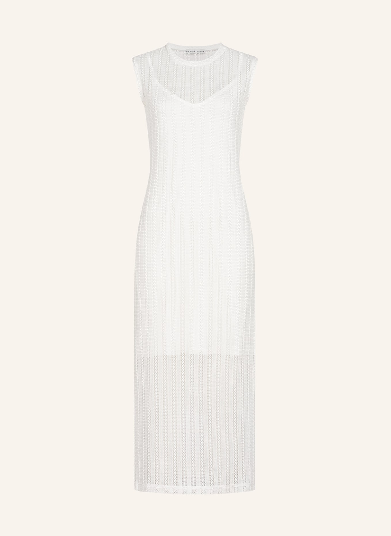CLAIRE LUISE Kleid, Farbe: ECRU (Bild 1)