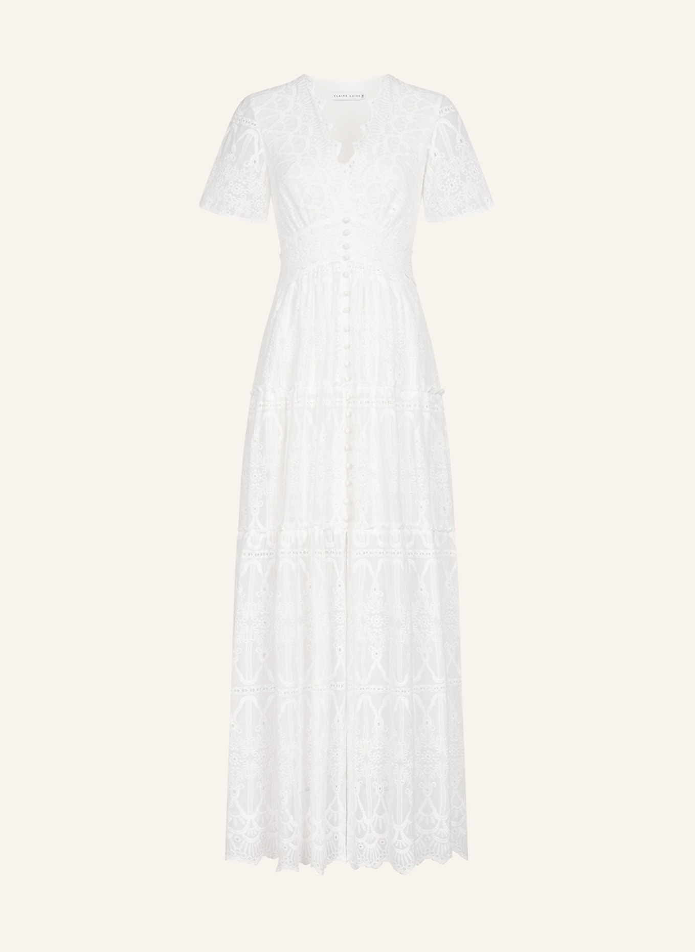 CLAIRE LUISE Kleid, Farbe: WEISS (Bild 1)