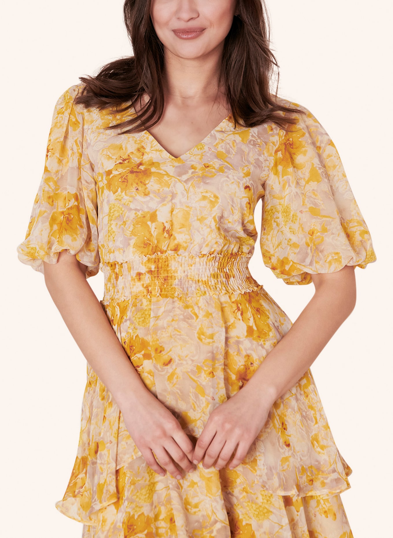 CLAIRE LUISE Kleid, Farbe: GELB (Bild 3)