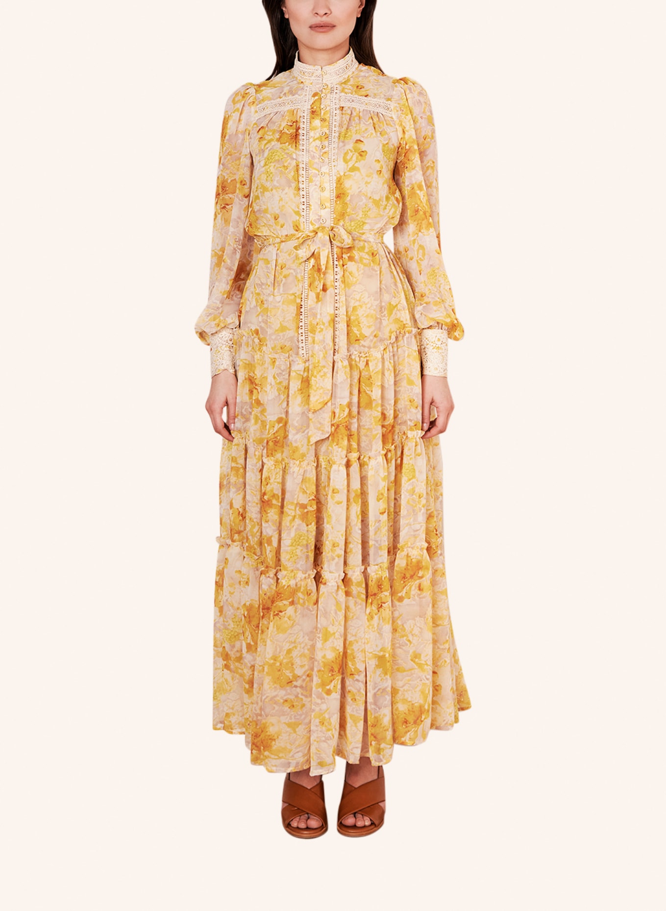 CLAIRE LUISE Kleid, Farbe: GELB (Bild 4)