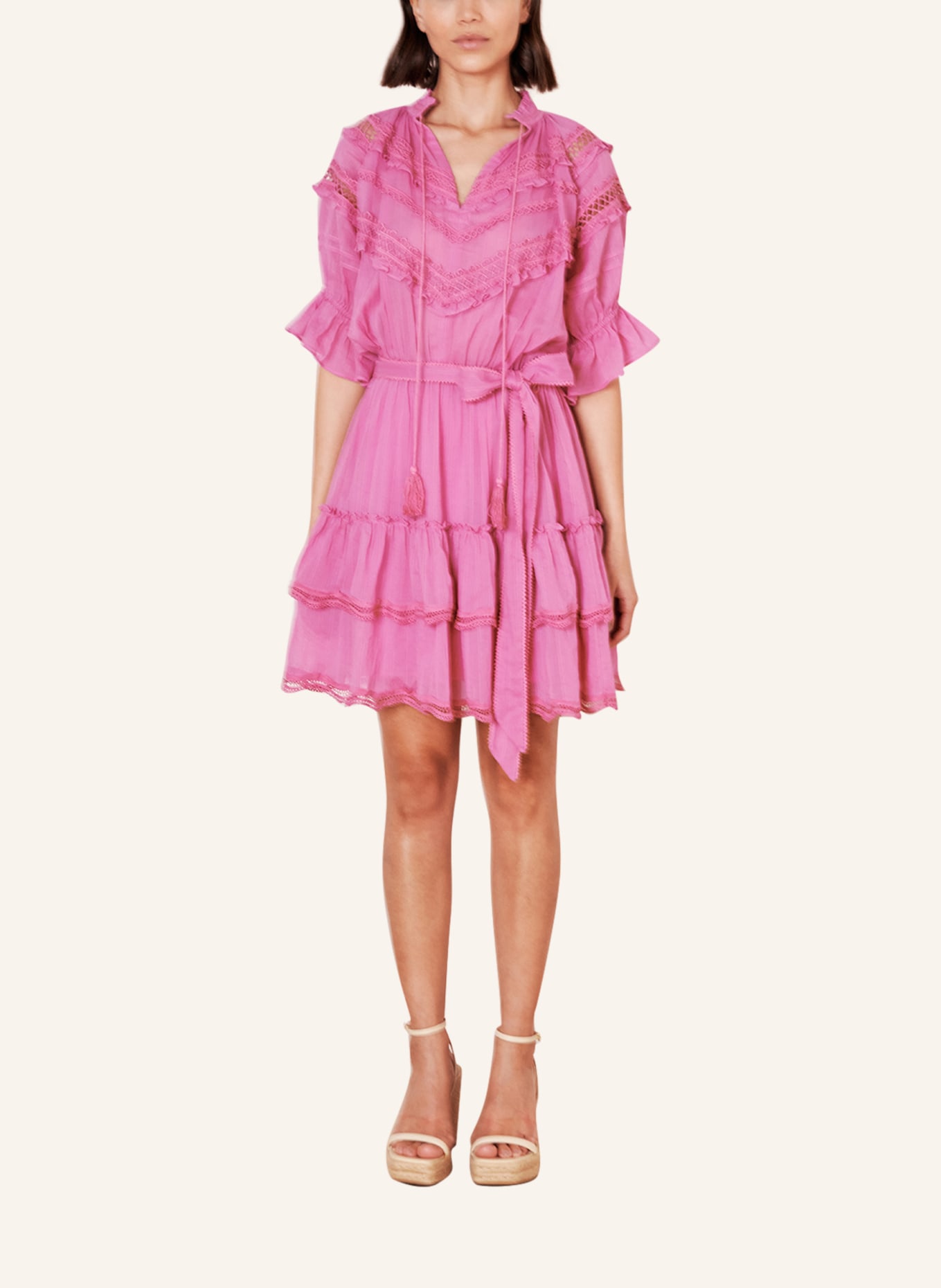 CLAIRE LUISE Kleid, Farbe: PINK (Bild 4)