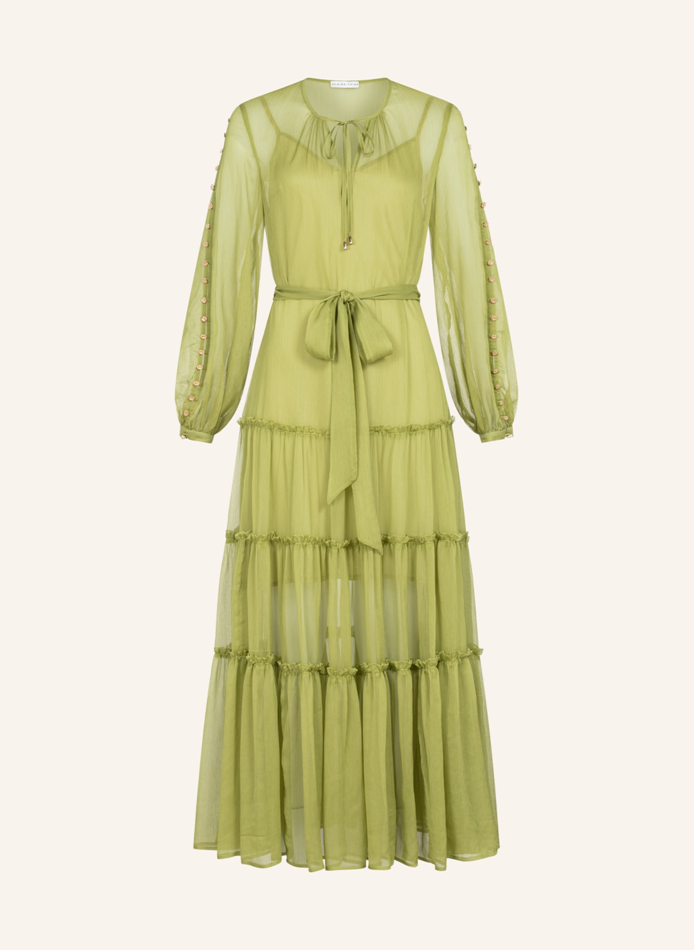CLAIRE LUISE Kleid, Farbe: GRÜN (Bild 1)