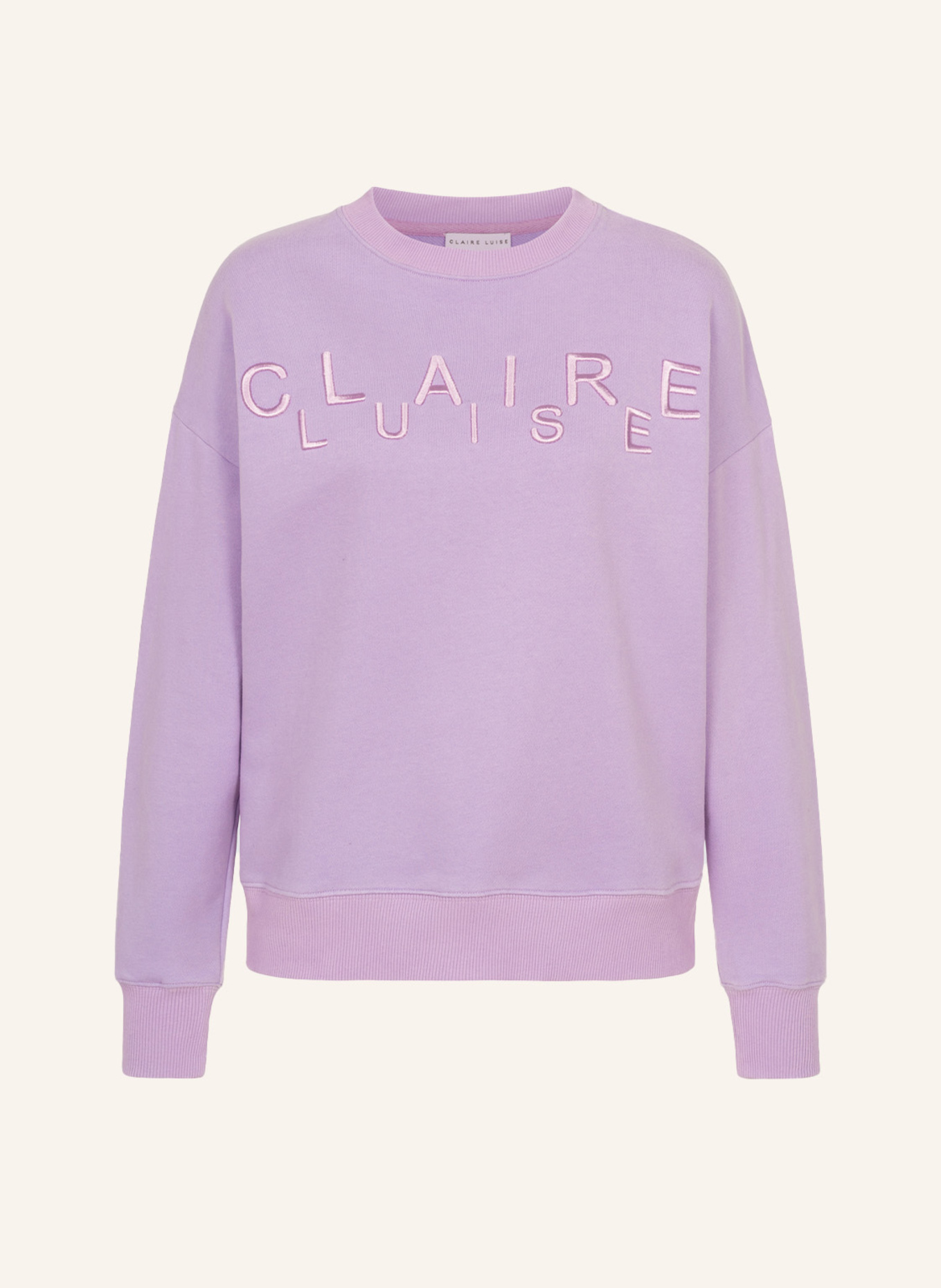 CLAIRE LUISE Sweatshirt, Farbe: LILA (Bild 1)