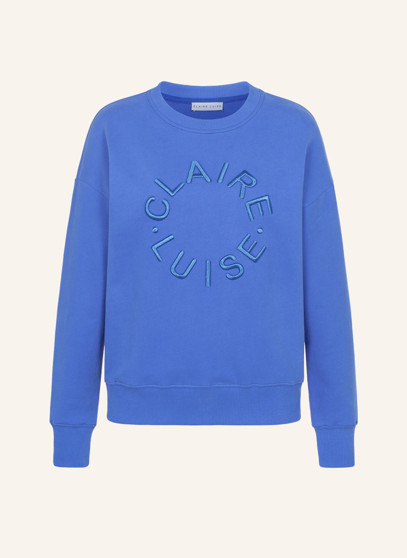 CLAIRE LUISE Sweatshirt, Farbe: BLAU (Bild 1)