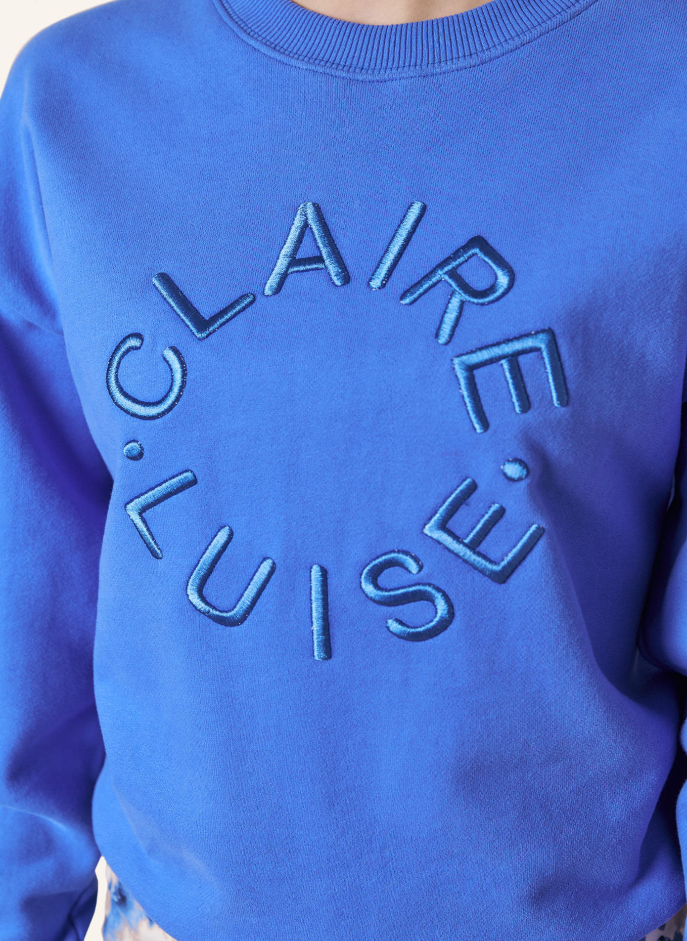 CLAIRE LUISE Sweatshirt, Farbe: BLAU (Bild 3)