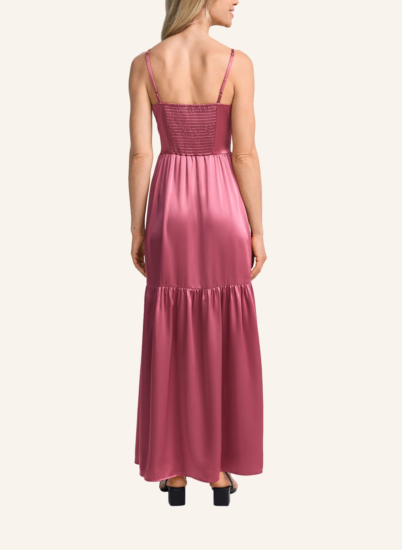 CLAIRE LUISE Prairie Kleid: ROT