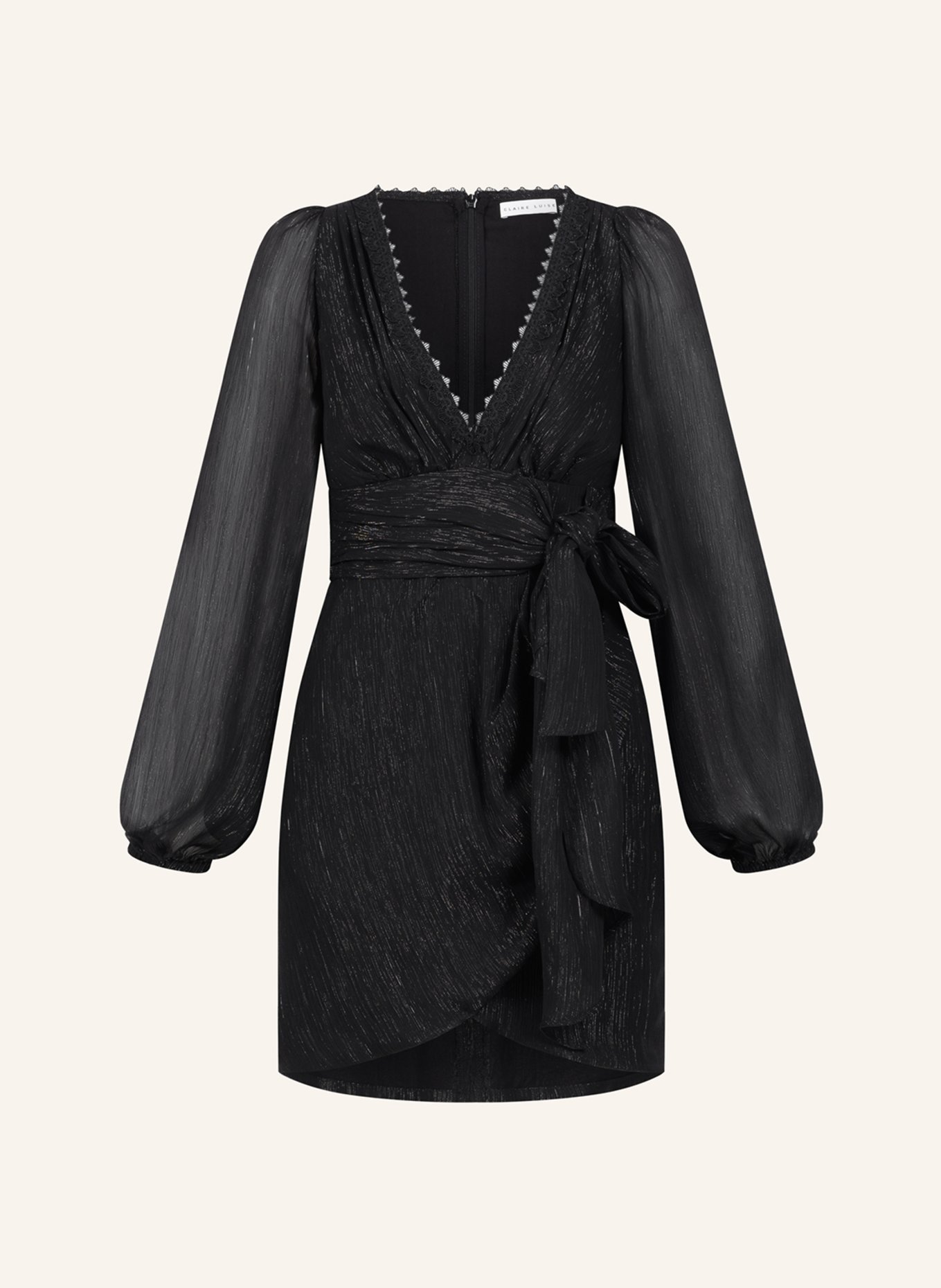 CLAIRE LUISE Cocktailkleid: SCHWARZ