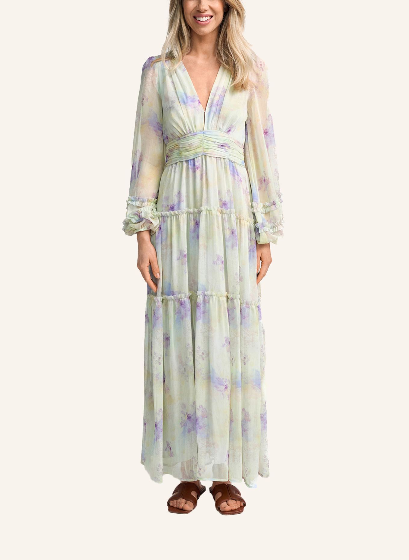 CLAIRE LUISE Abendkleid Langärmlig: GRÜN