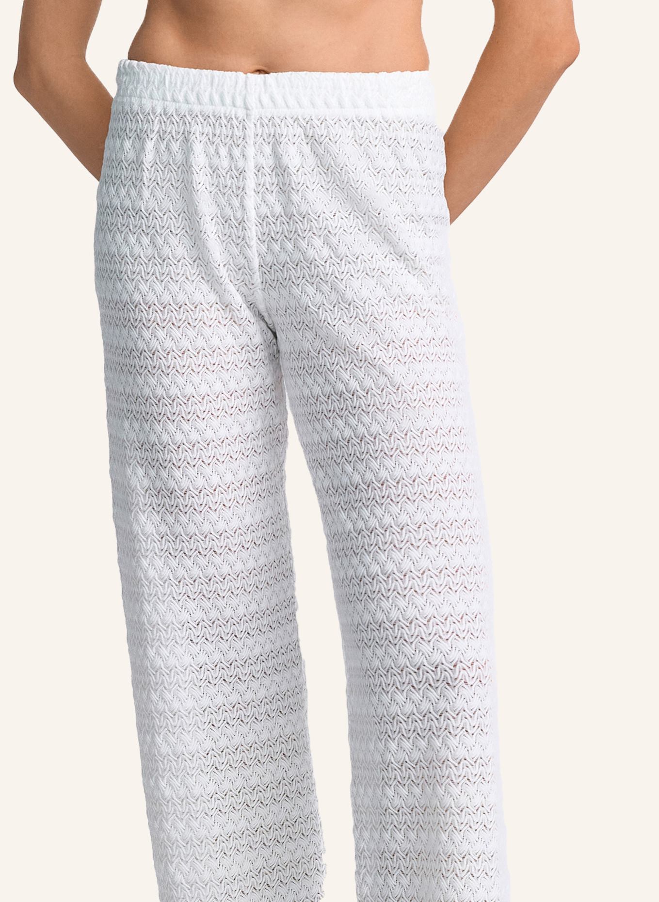 CLAIRE LUISE Hose Strickoptik: ECRU