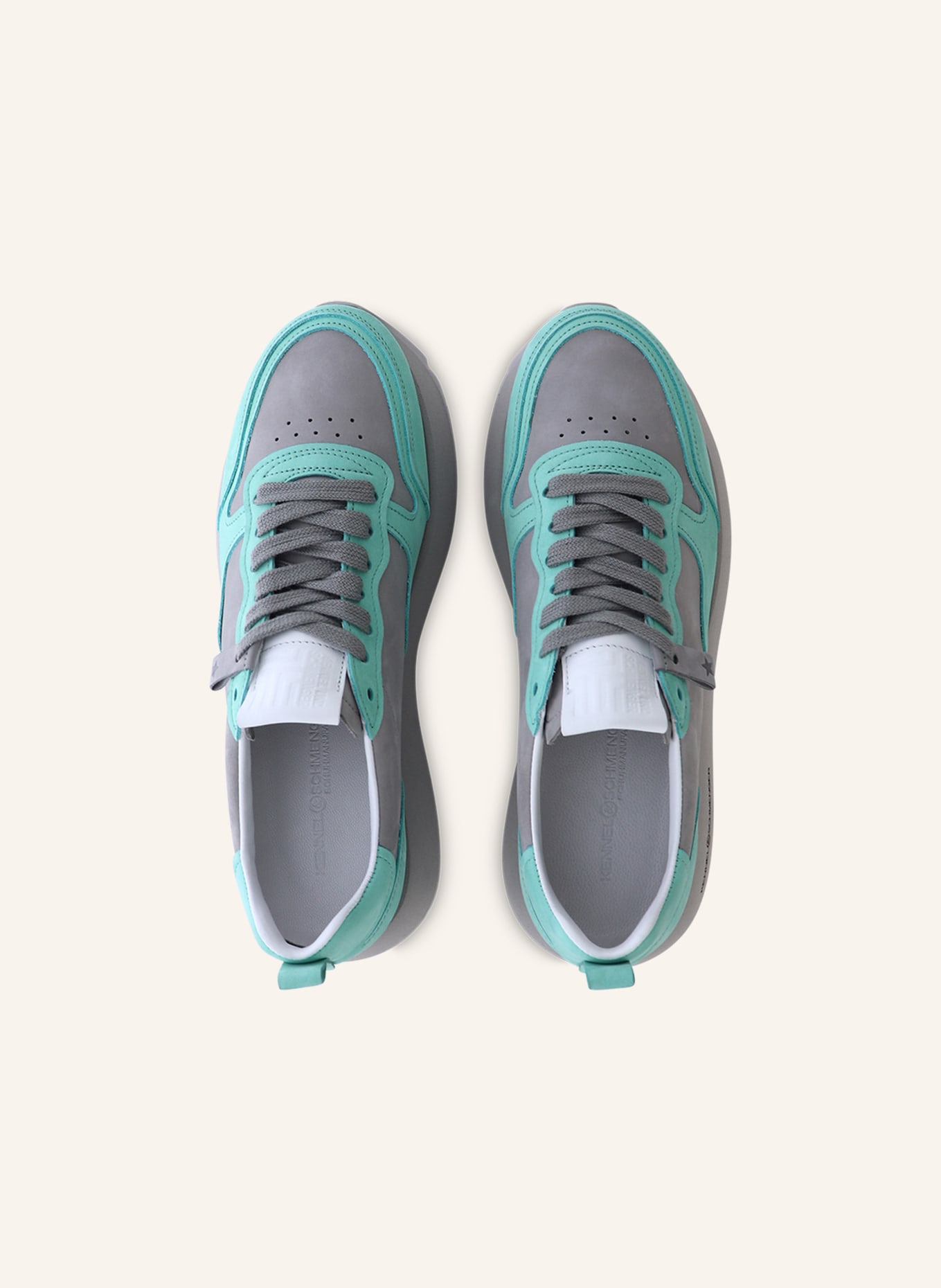KENNEL & SCHMENGER Sneaker PITCH, Farbe: GRÜN (Bild 3)