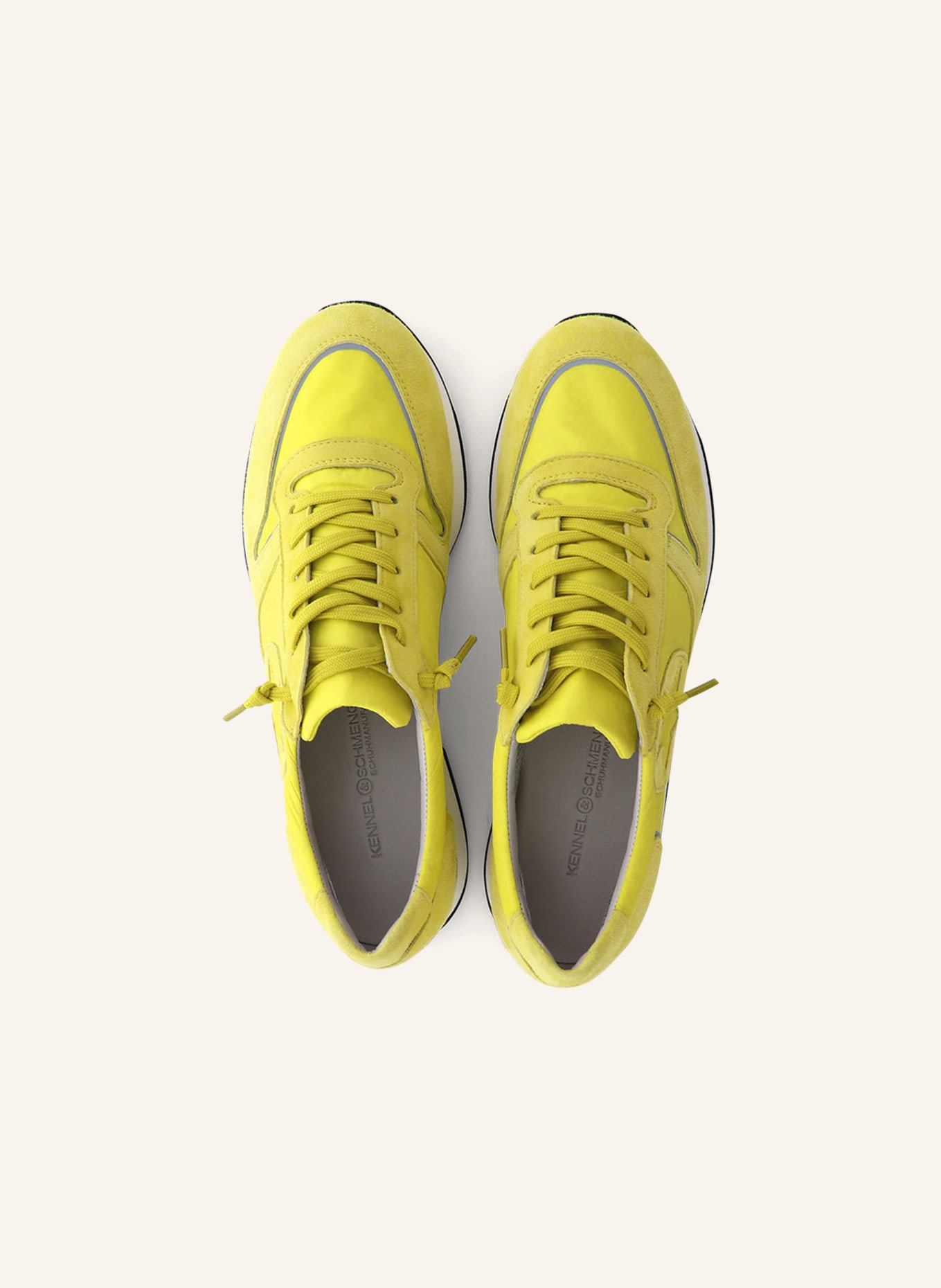 KENNEL & SCHMENGER Sneaker TRAINER, Farbe: GELB (Bild 4)