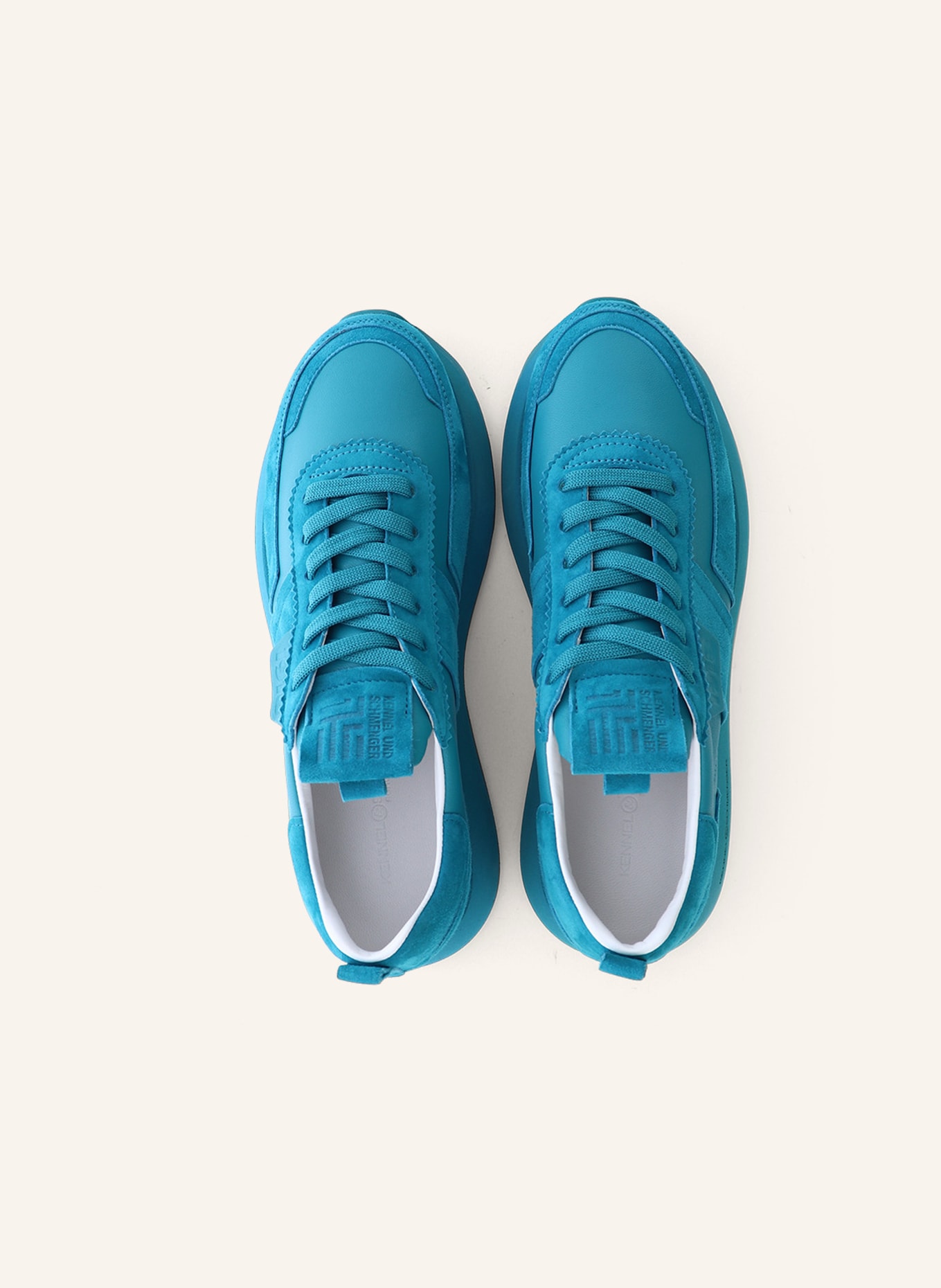 KENNEL & SCHMENGER Sneaker TONIC, Farbe: TÜRKIS (Bild 4)