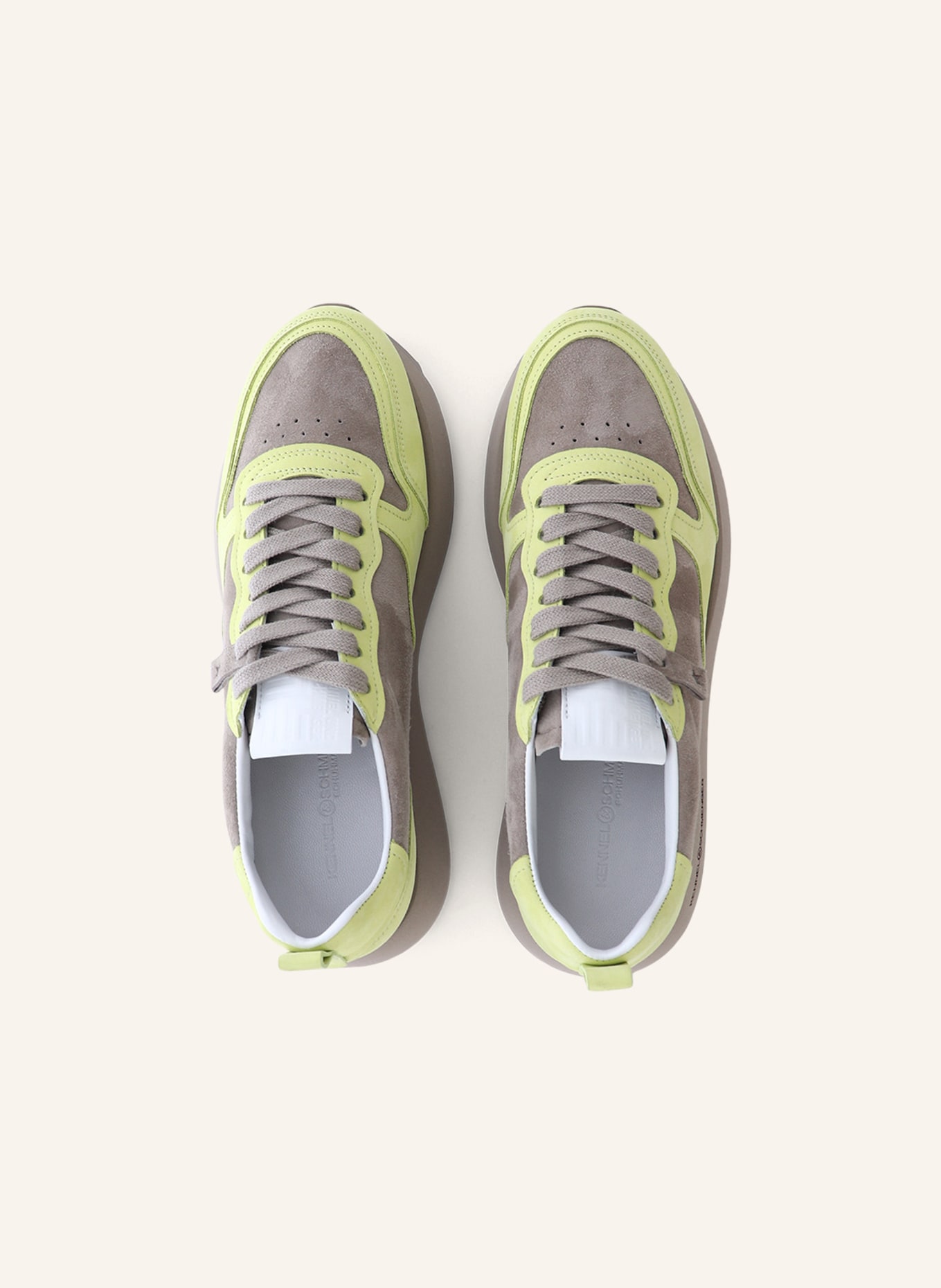 KENNEL & SCHMENGER Sneaker PITCH, Farbe: GELB (Bild 4)