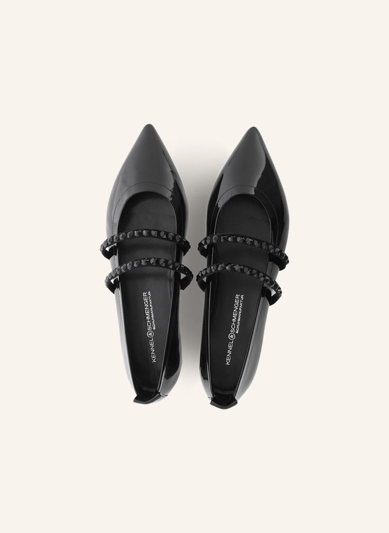 KENNEL & SCHMENGER Ballerina GRETA: SCHWARZ